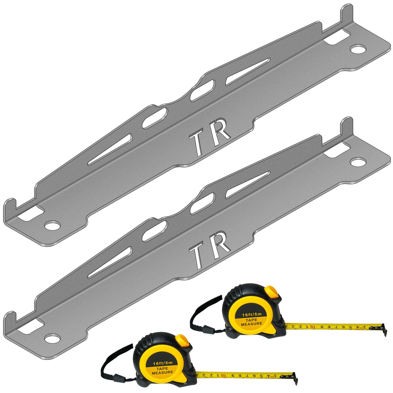 Fuzqq Toe Alignment Tool Plates - Professional Wheel Alignment Kit for Cars, Trucks & SUVs | Accurate Toe Measurement Tool | Perfect for DIY Auto Repair & Garage Maintenance
