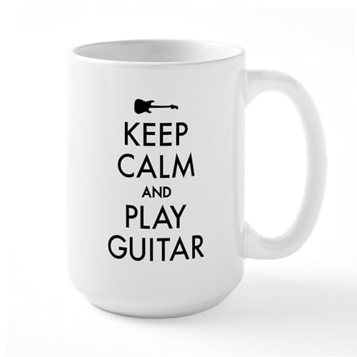 White - Keep Calm And Play Guitar