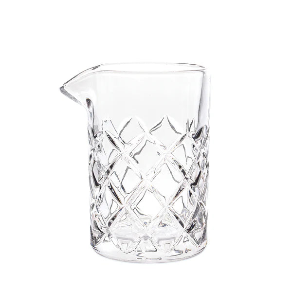 Premium Cocktail Mixing Glass - 17oz (500ml) Yarai Style Barware for Professional & Home Bartenders - Perfect for Crafting Cocktails, Mixing Drinks & Home Bar Use
