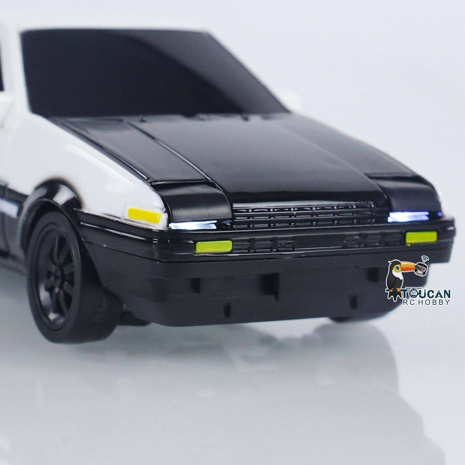 1/43 Scale 2.4Ghz High Speed RC Racing Car - AE86 Drift Vehicle 4WD Ready-to-Run Mini Model Toy with Battery - Perfect for Indoor Racing, Drift Competitions & Collectors (US Stock)