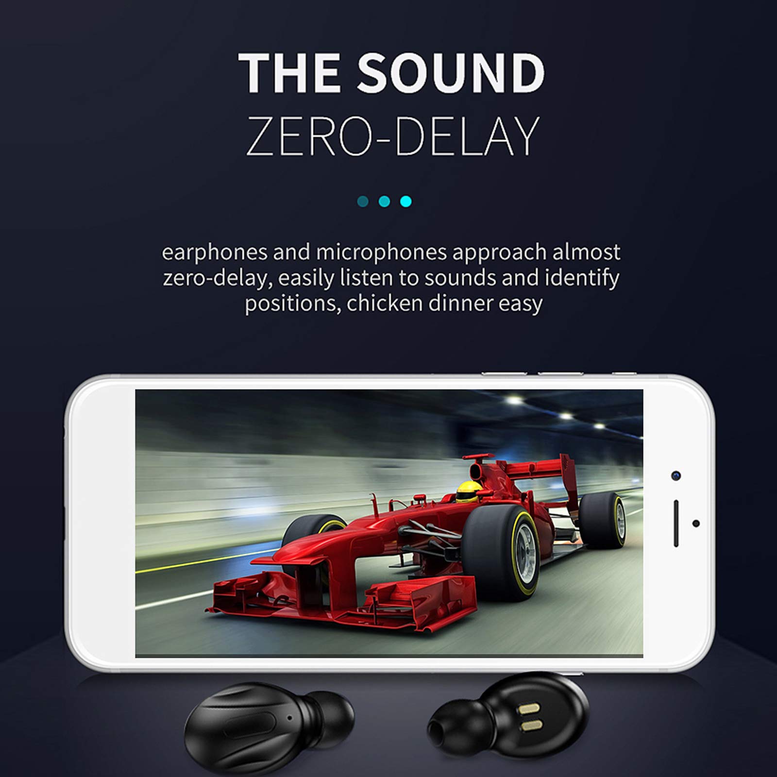 Wireless Sports Headphones Bluetooth 5.0 - Dual Ear Design with HD Mic & Digital Display - Portable Memory Connection for Running, Gym, Workout & Outdoor Activities