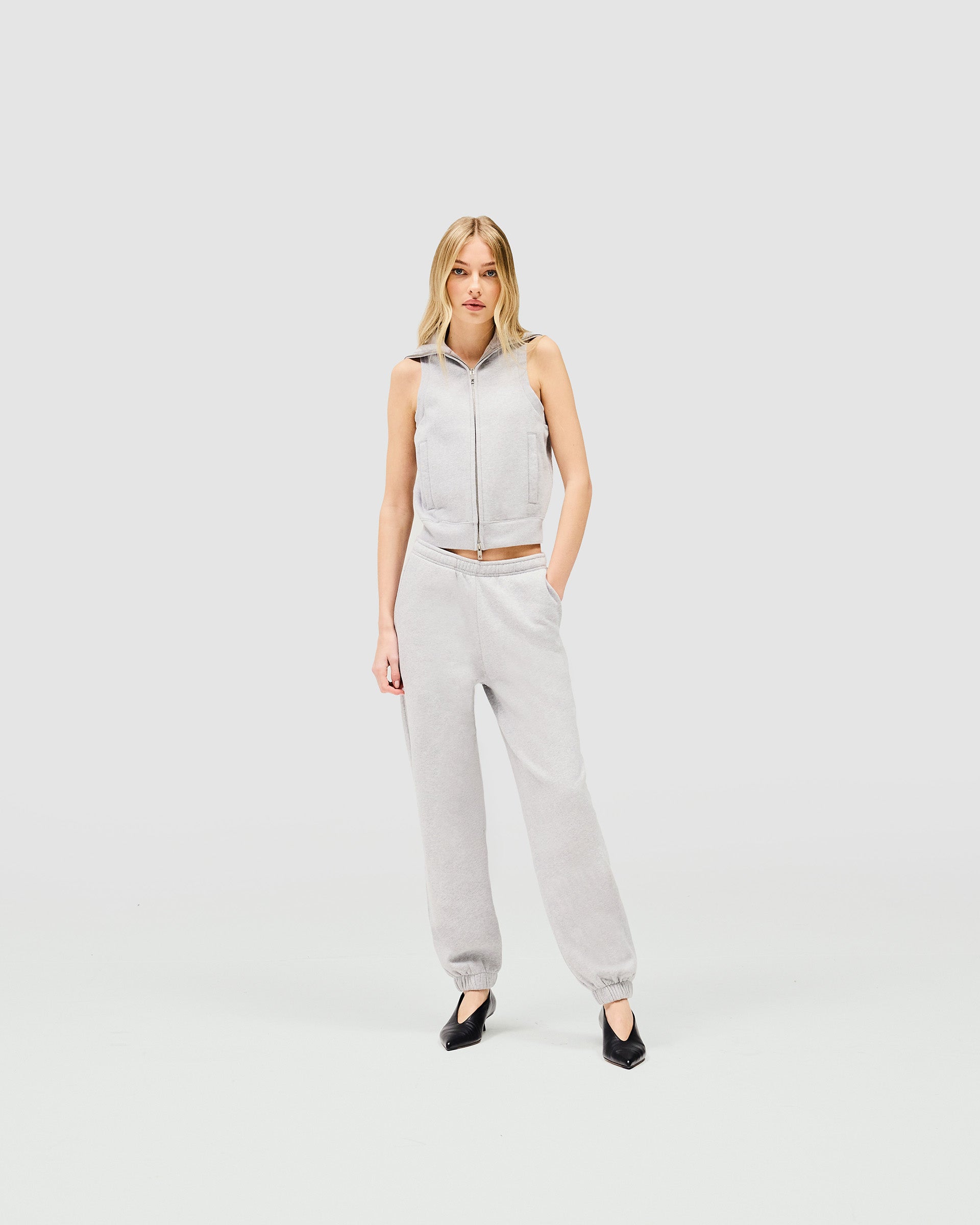 Owners Club Grey Marl Gilet Vest - Lightweight & Stylish for Men & Women - Perfect for Outdoor Activities, Layering & Casual Wear