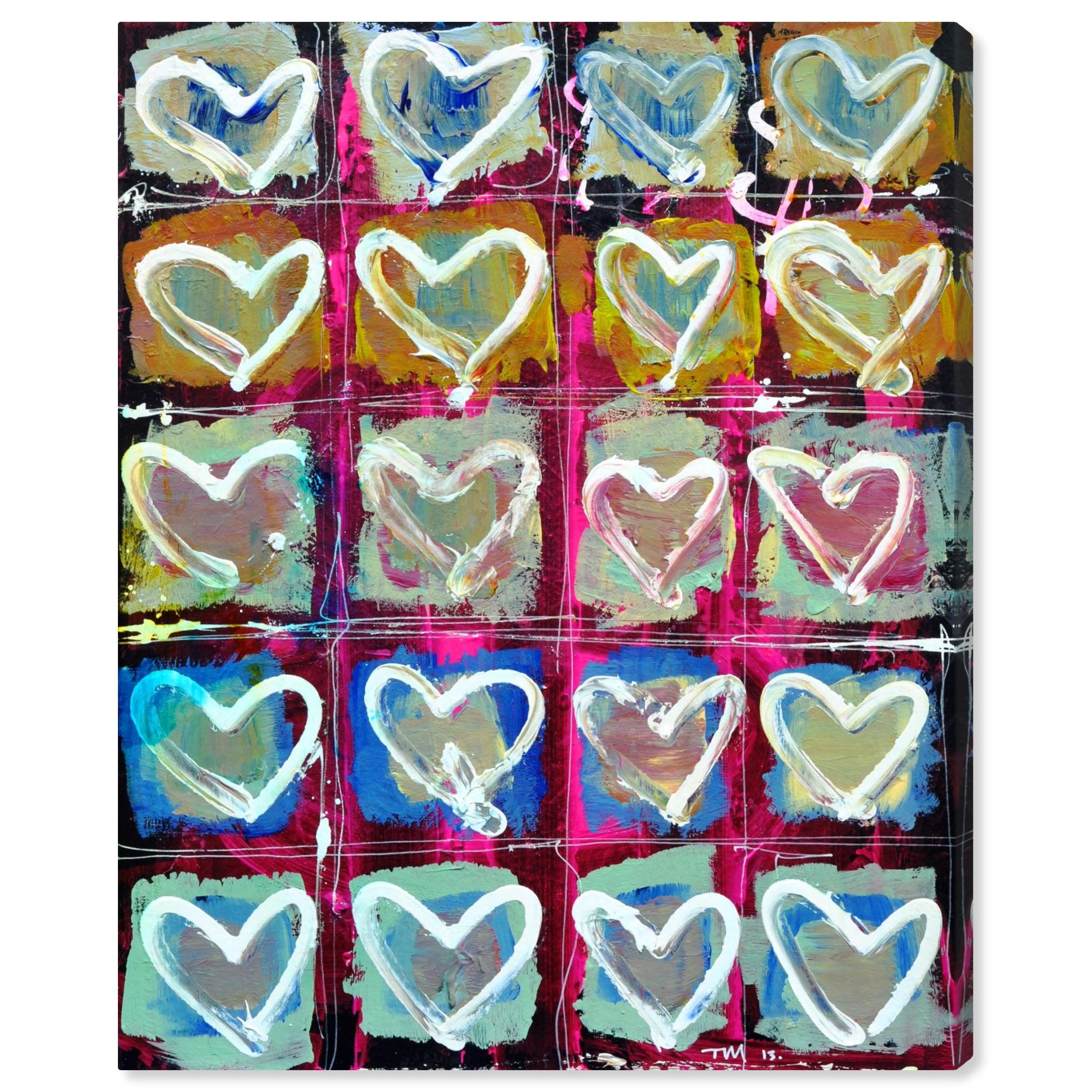 Oliver Gal Artist Co. Abstract Wall Art Canvas Print 'Fase' - 36