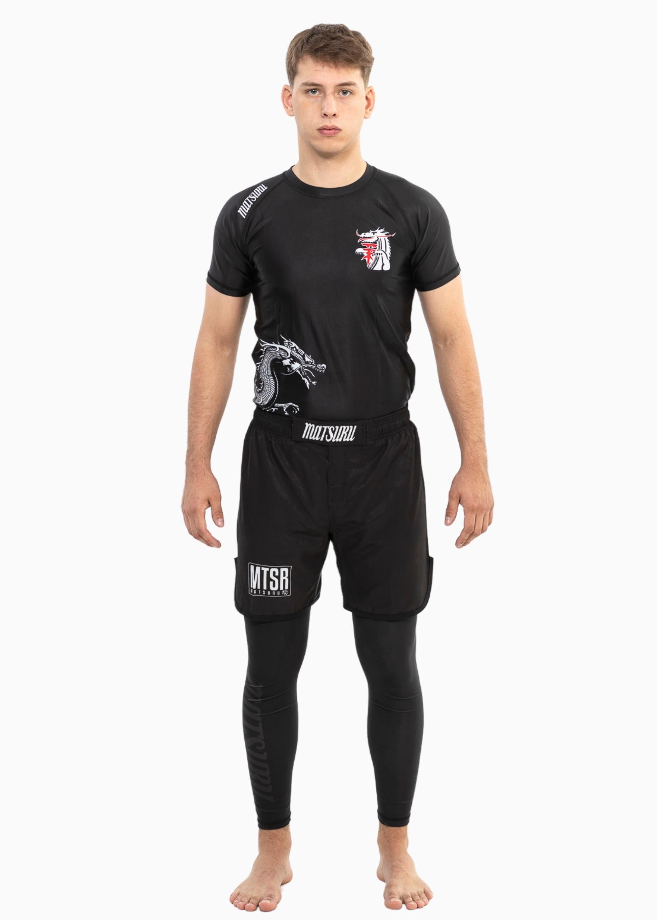 Best Hybrid No Gi BJJ Bundle for MMA & Grappling Training - Lightweight & Durable Rash Guards & Shorts Set