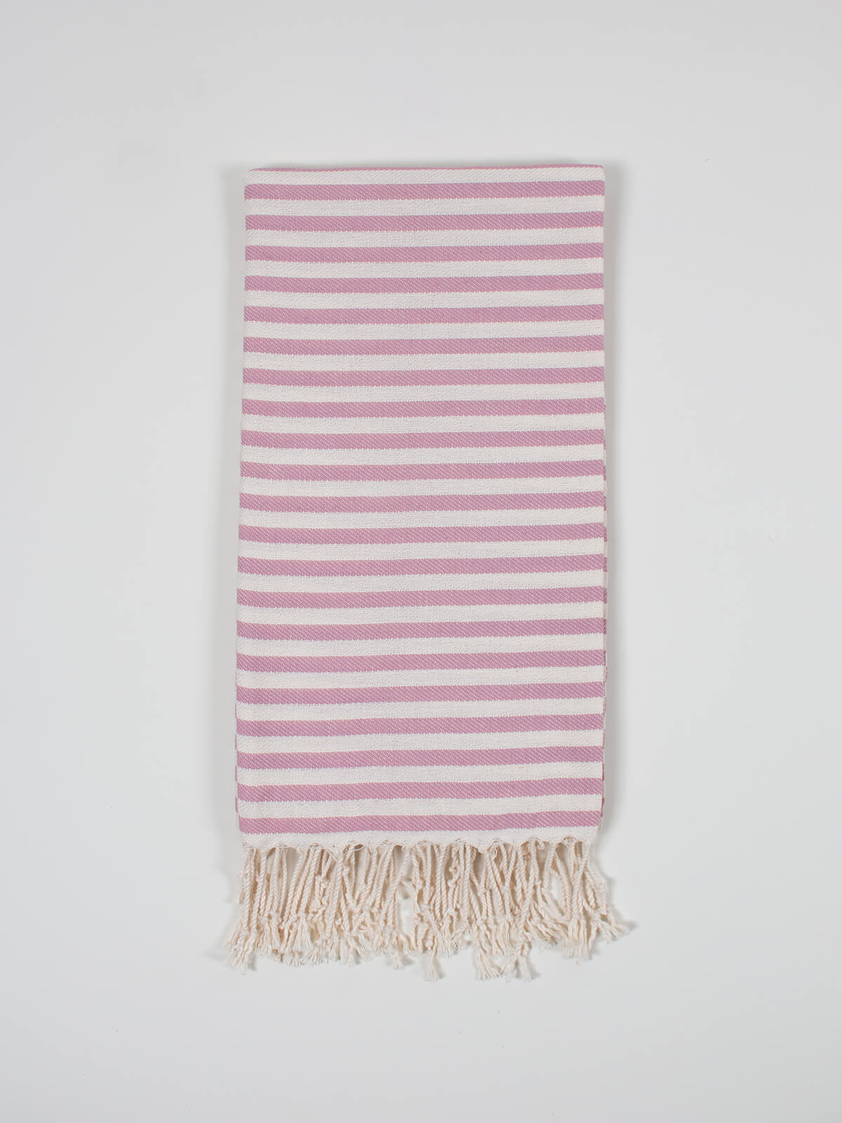 Sorrento Hammam Towel - Vintage Pink Cotton Turkish Bath Towel for Spa, Beach & Yoga | Soft, Absorbent & Quick-Drying