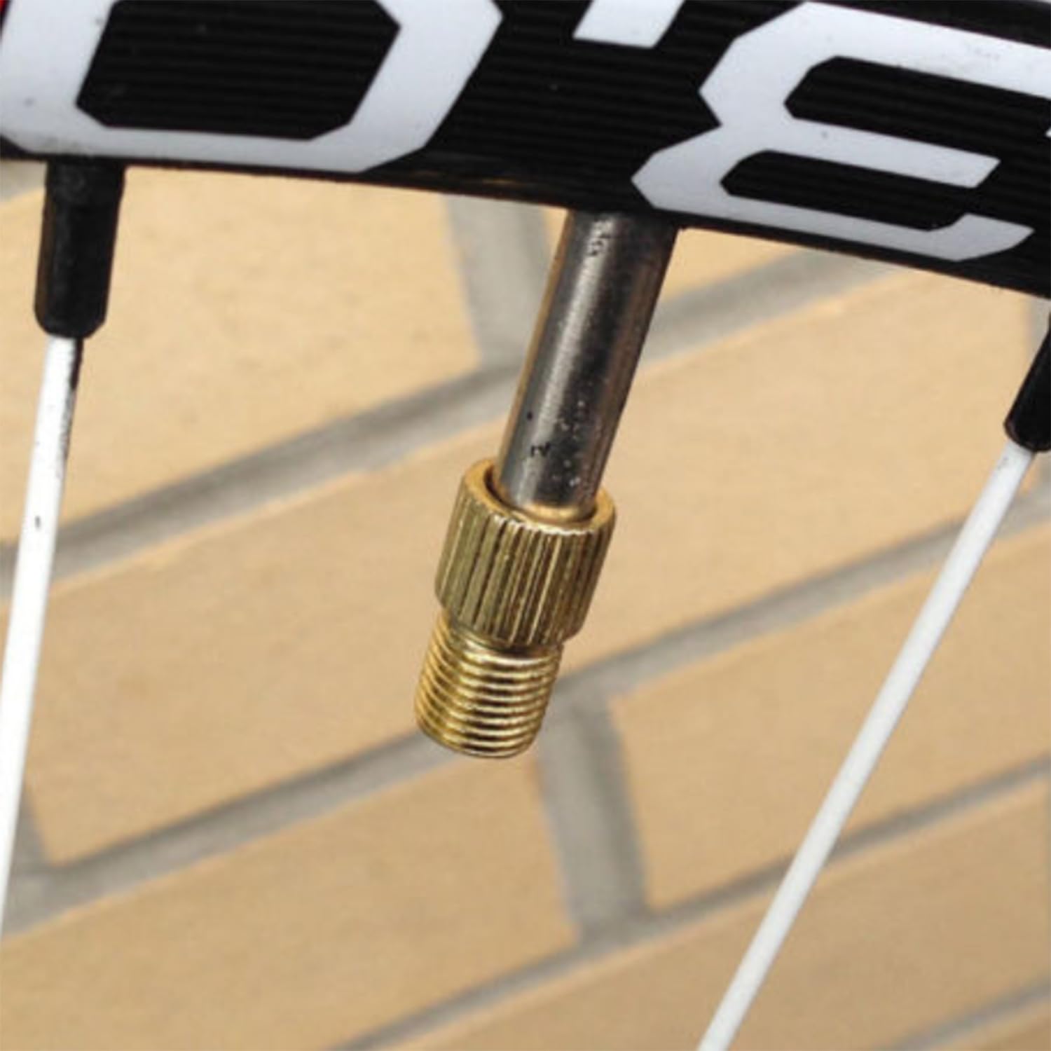 5 Pack Presta to Schrader Valve Adapter for Bike Tires - Convert Presta to Schrader Valve for Bicycle, Mountain Bike & Road Bike - Perfect for Pumping Tires at Home or On the Go