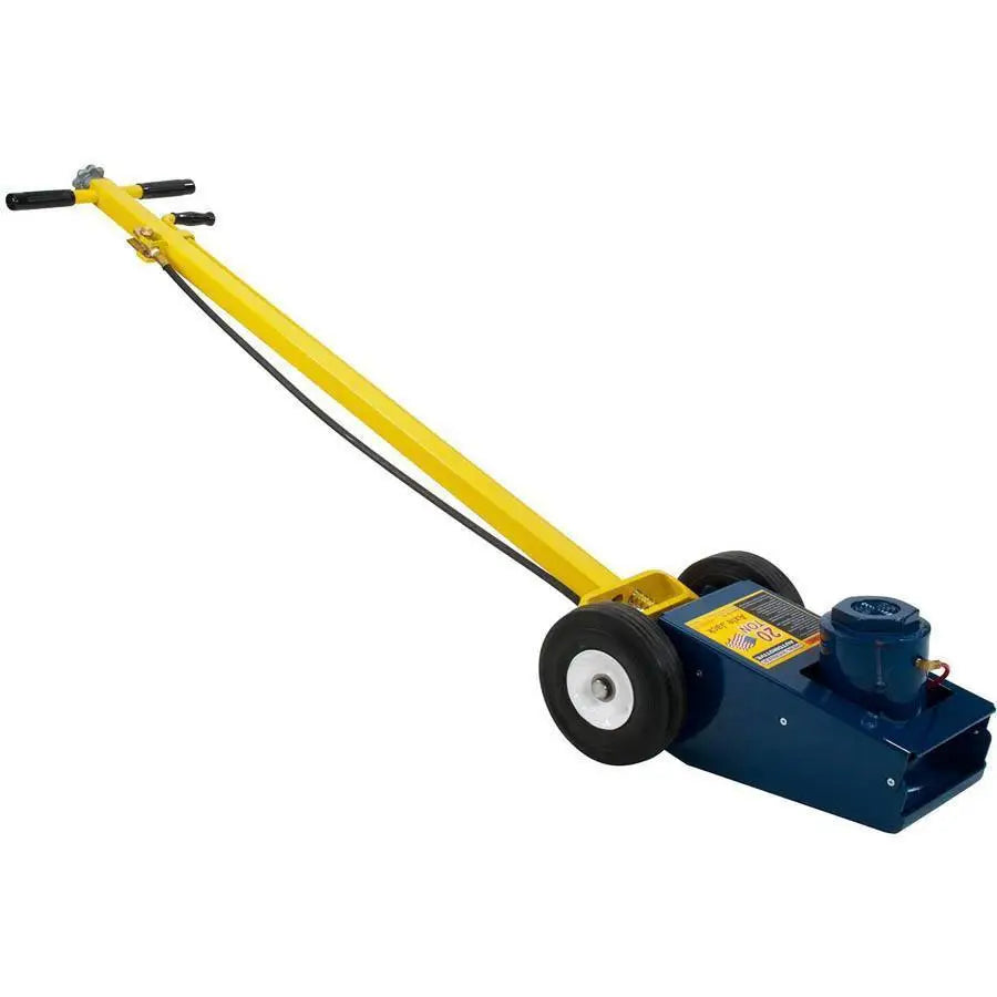 20 Ton Air Operated Hydraulic Service Jack - Low Profile Heavy Duty Floor Jack for Auto Repair Shops & Home Garages | Ideal for Lifting Trucks, SUVs & Sedans