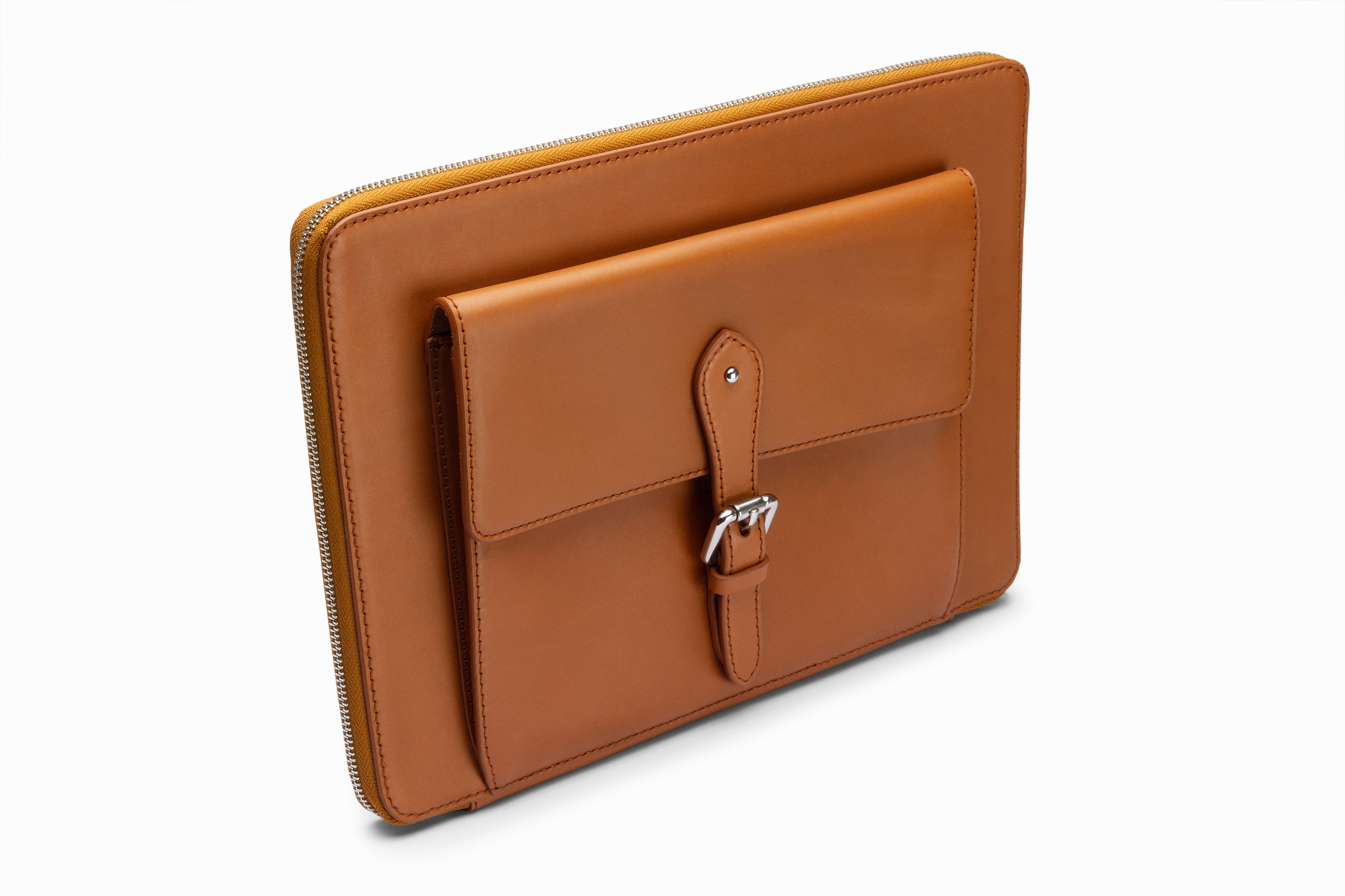 Premium 13-15 Inch Laptop Sleeve Case - Lightweight & Water-Resistant Tan Neoprene Protective Cover for MacBook, Dell, HP - Perfect for Travel, Office & School Use