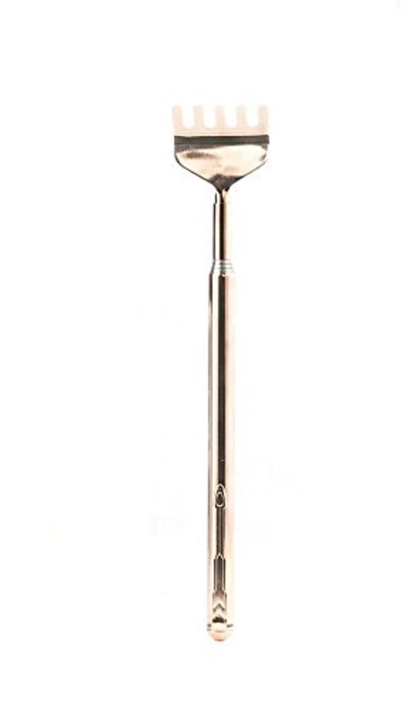 Premium Copper Back Scratcher - Ergonomic Design for Ultimate Itch Relief | Perfect for Home, Office & Travel Use | Kikkerland Quality Body Care Tool
