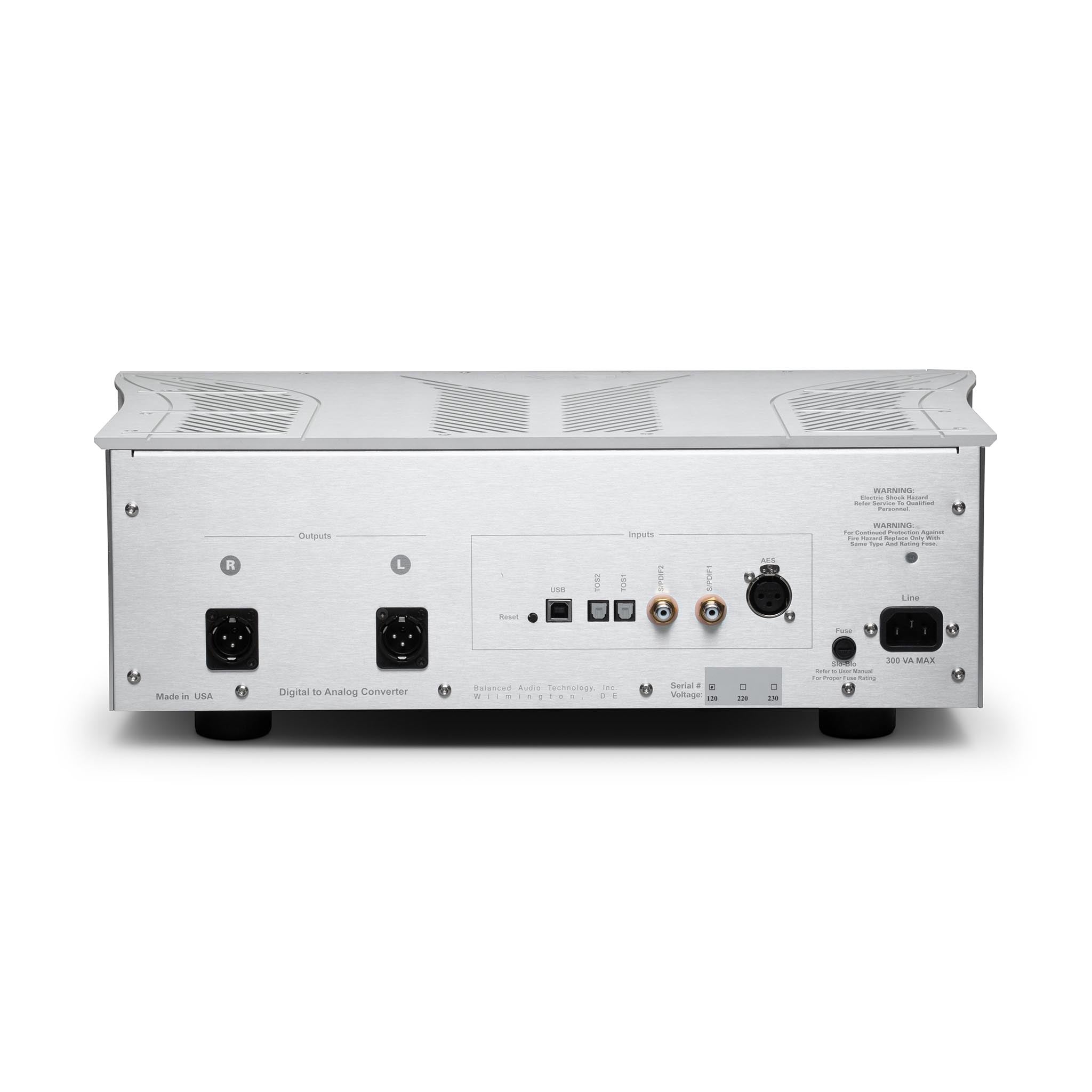 Balanced Audio Technology REX 3 DAC - High-End Digital-to-Analog Converter for Audiophiles | Perfect for Home Theater & Studio Recording