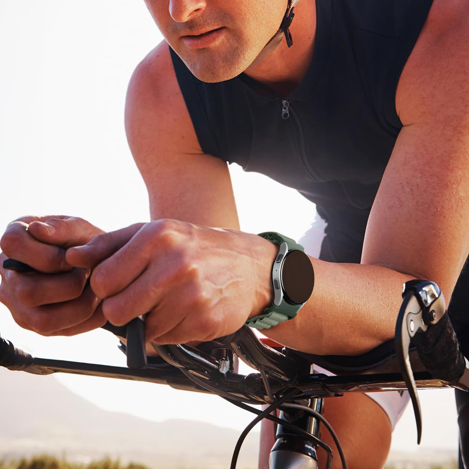 Premium Alpine Loop Band for Apple Watch Ultra 2/1, Series 10/9/8/7/SE/6/5/4/3/2/1 - 49mm 46mm 45mm 44mm 42mm 41mm 40mm 38mm - Durable Nylon Sport Strap for Men & Women - Perfect for Hiking, Running & Outdoor Activities