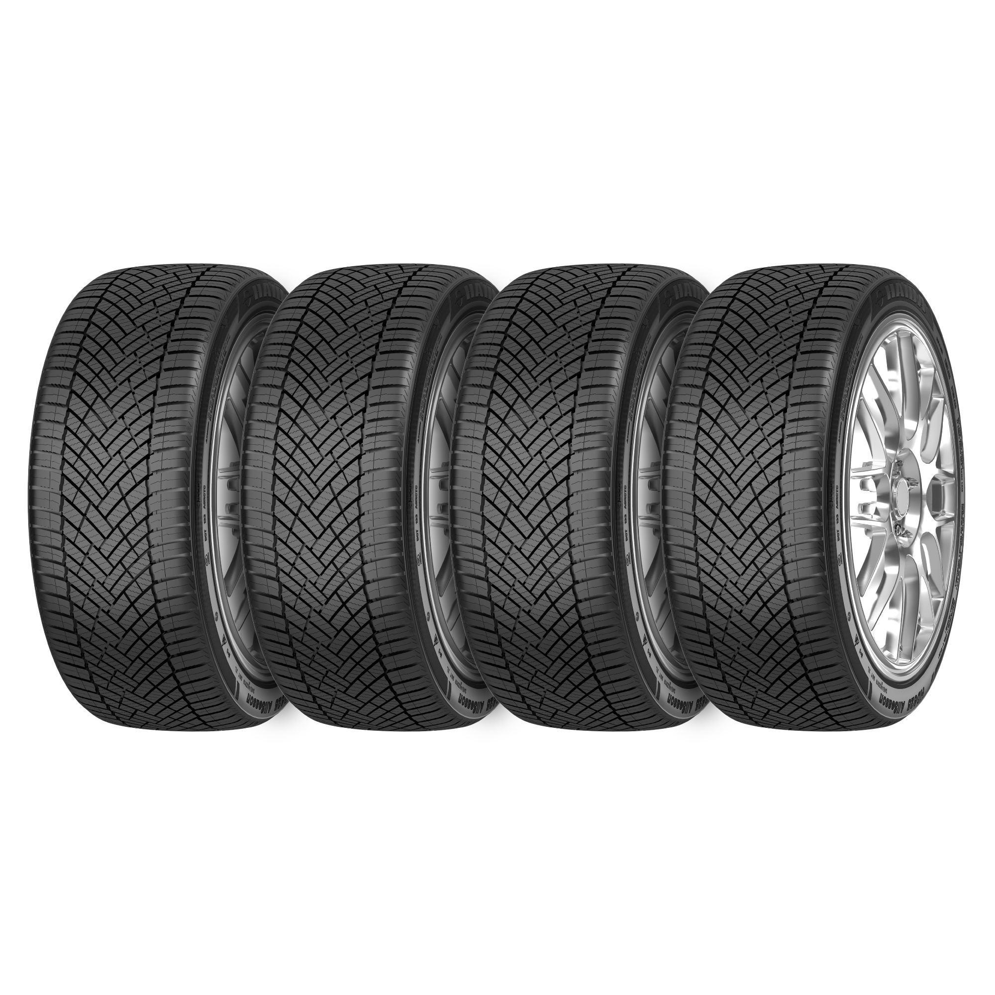 Haida HD625 175/65R14 XL All-Season Tires - 4 Pack (86T Load Index) - Perfect for Sedans, SUVs & All-Weather Driving