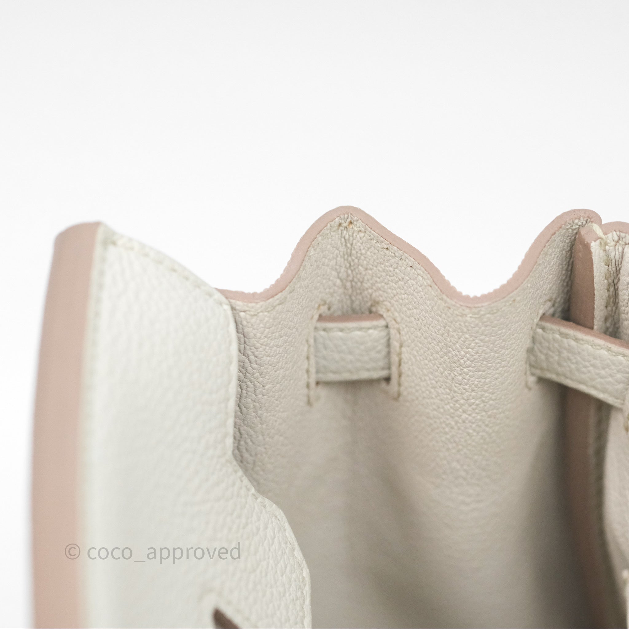 Authentic Hermès Birkin 25 Retourne Bag in Beton Togo Leather with Gold Hardware - Luxury Handbag for Women, Perfect for Office, Parties & Special Occasions