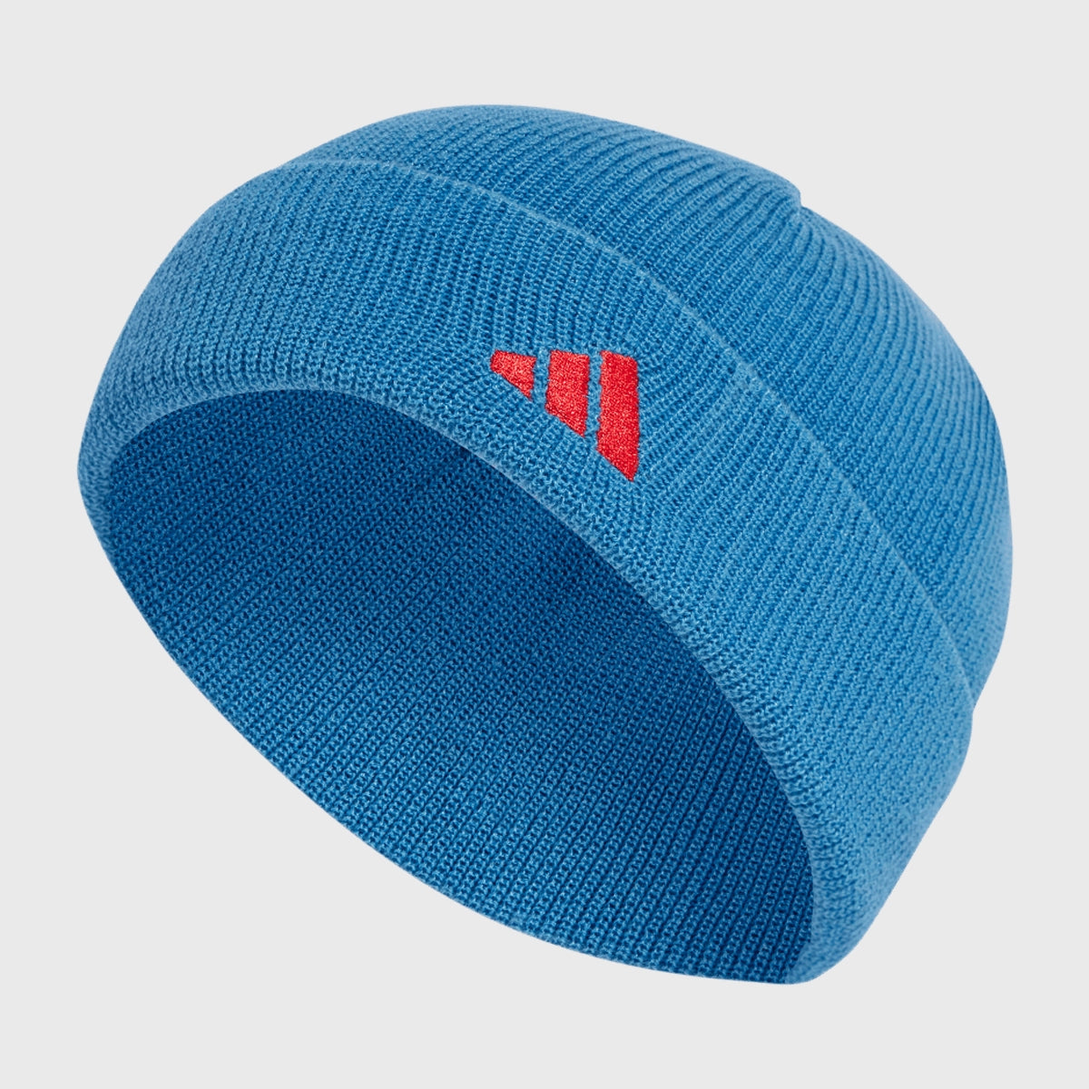 Adidas France Rugby Fisherman Beanie Hat - Warm Winter Knit Hat for Men & Women - Perfect for Rugby Games, Outdoor Sports & Cold Weather Activities