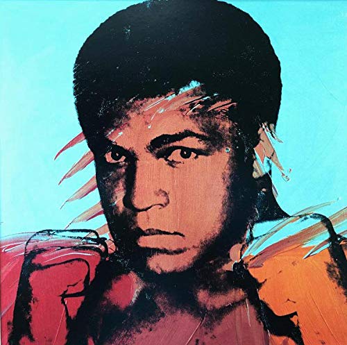 Andy Warhol Muhammad Ali Framed Pop Art Print - 16.5