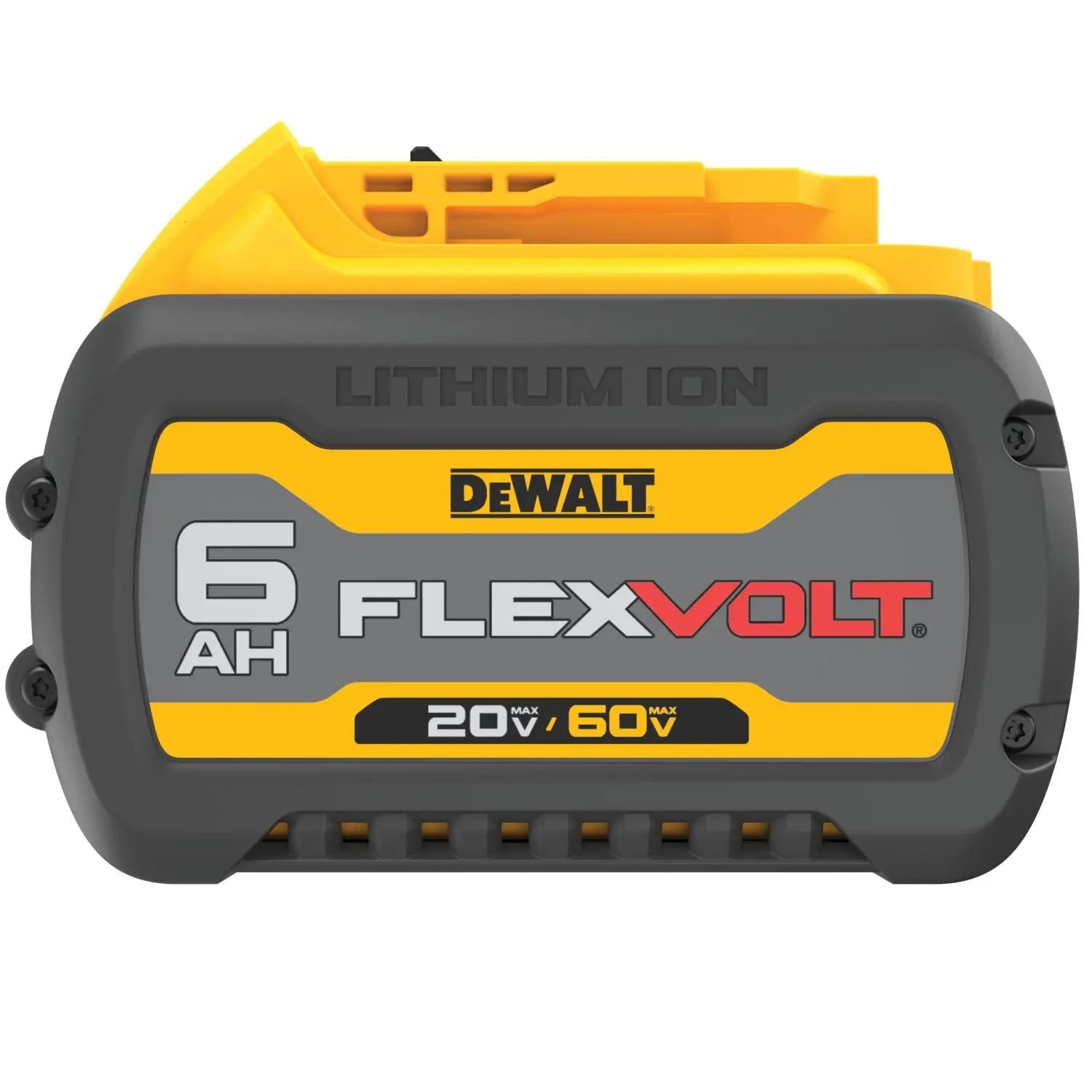 DEWALT DCB606 20V/60V MAX FLEXVOLT 6.0Ah Lithium-Ion Battery Pack - Compatible with DEWALT 20V & 60V Tools for Construction, Woodworking & DIY Projects