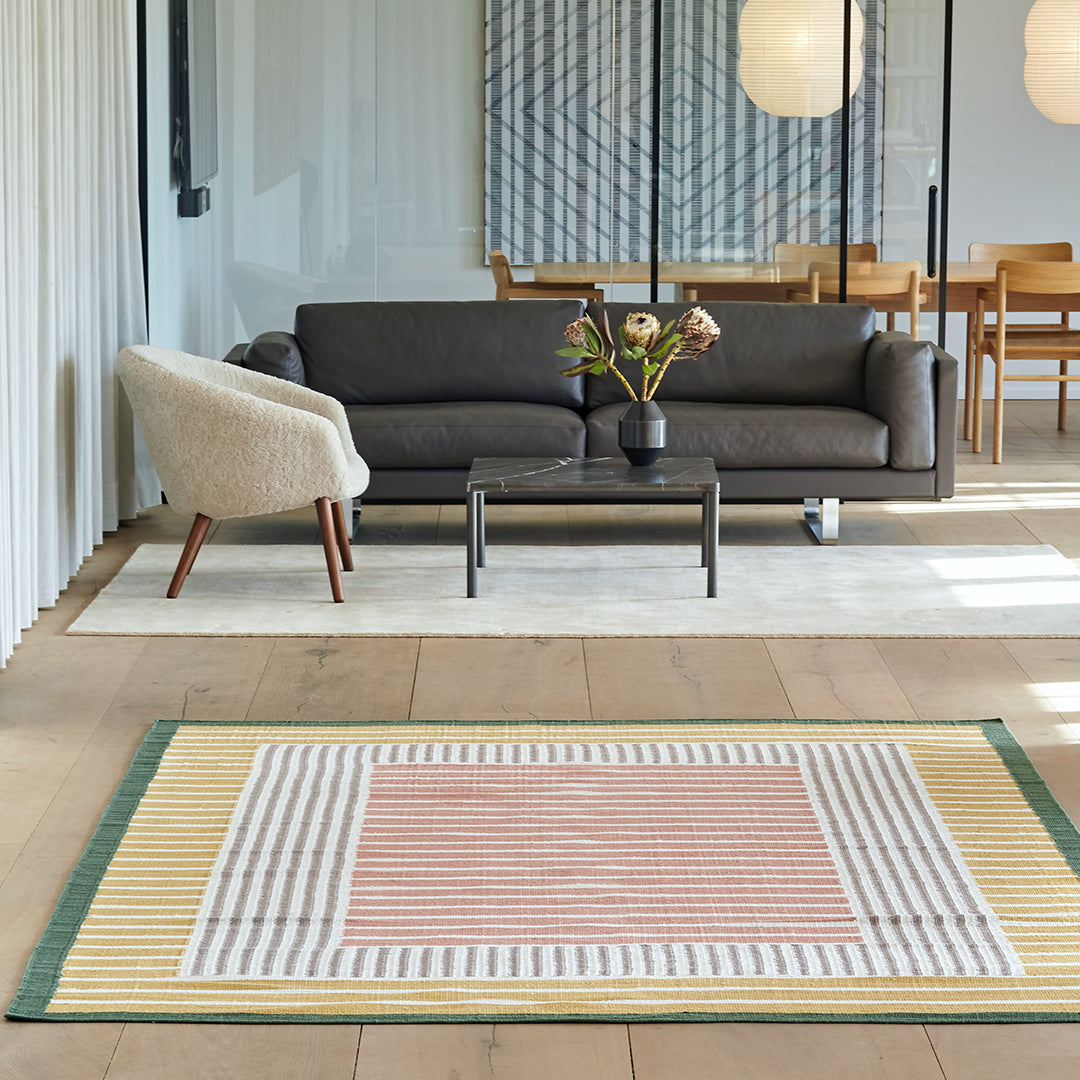 Premium Hemp Collection Rug - Natural & Eco-Friendly Handwoven Jute Rug for Living Room, Bedroom, or Boho Home Decor