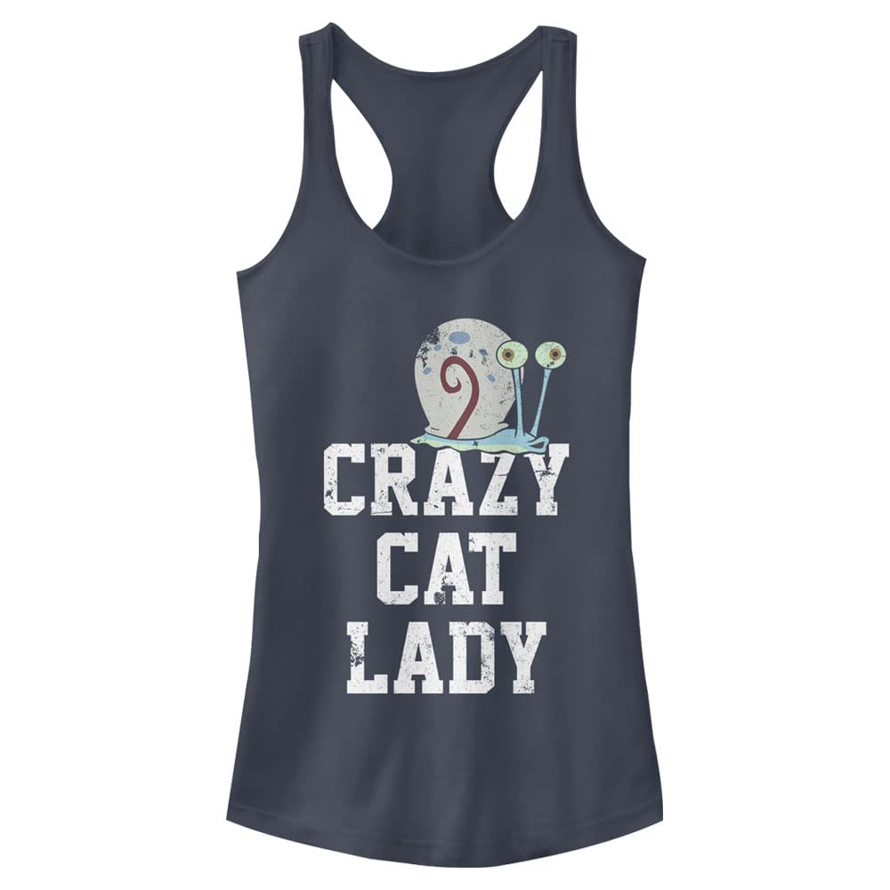 SpongeBob SquarePants Women's Racerback Tank Top | Nickelodeon Cartoon Graphic Tee | Casual Summer Outfit & Lounge Wear