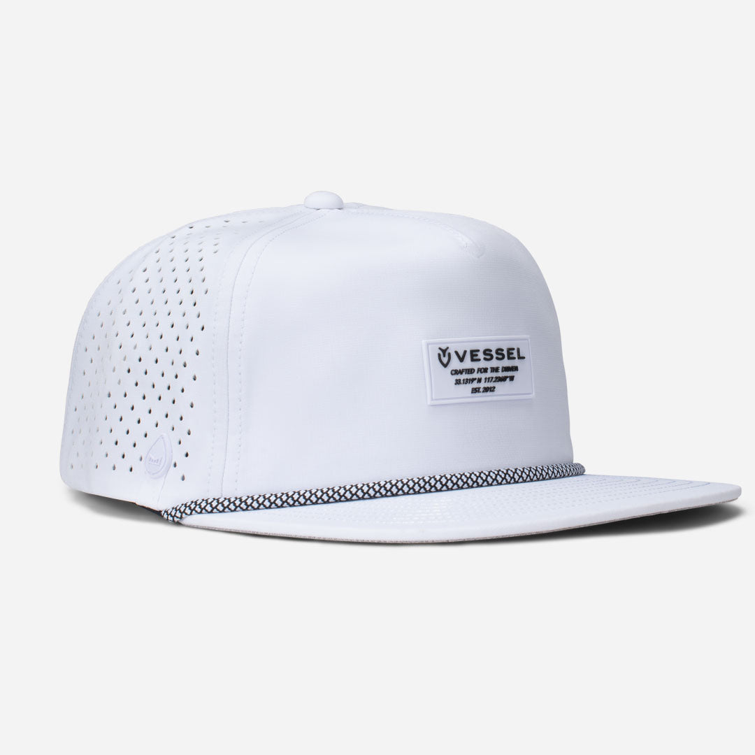 Vessel x Melin Coronado Hydro Hat - Waterproof & Breathable Performance Hat for Outdoor Activities, Golf, Hiking, and Running
