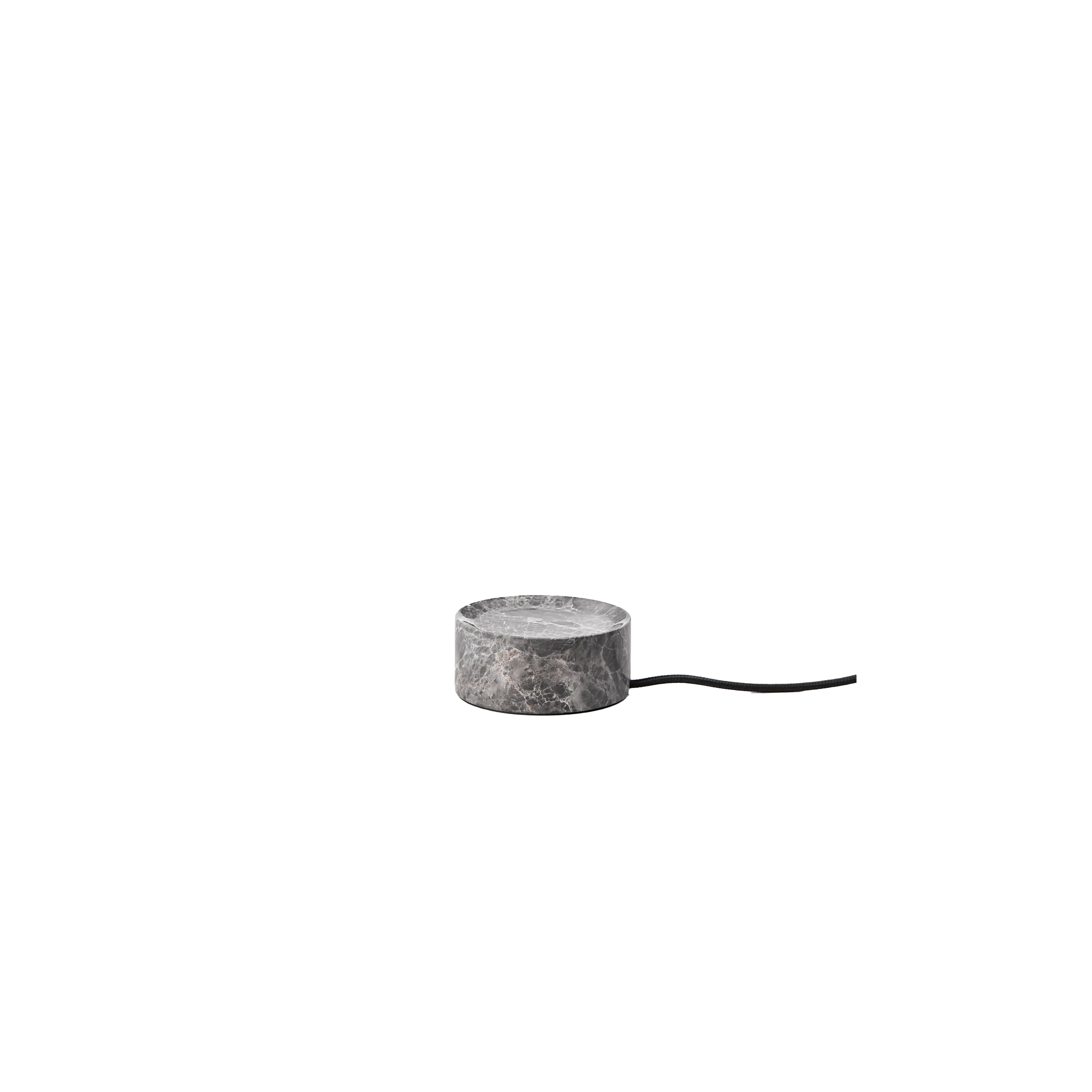 Elegant Marble LED Portable Lamp - Rechargeable Battery, Dimmable Light for Bedroom, Office & Outdoor Camping