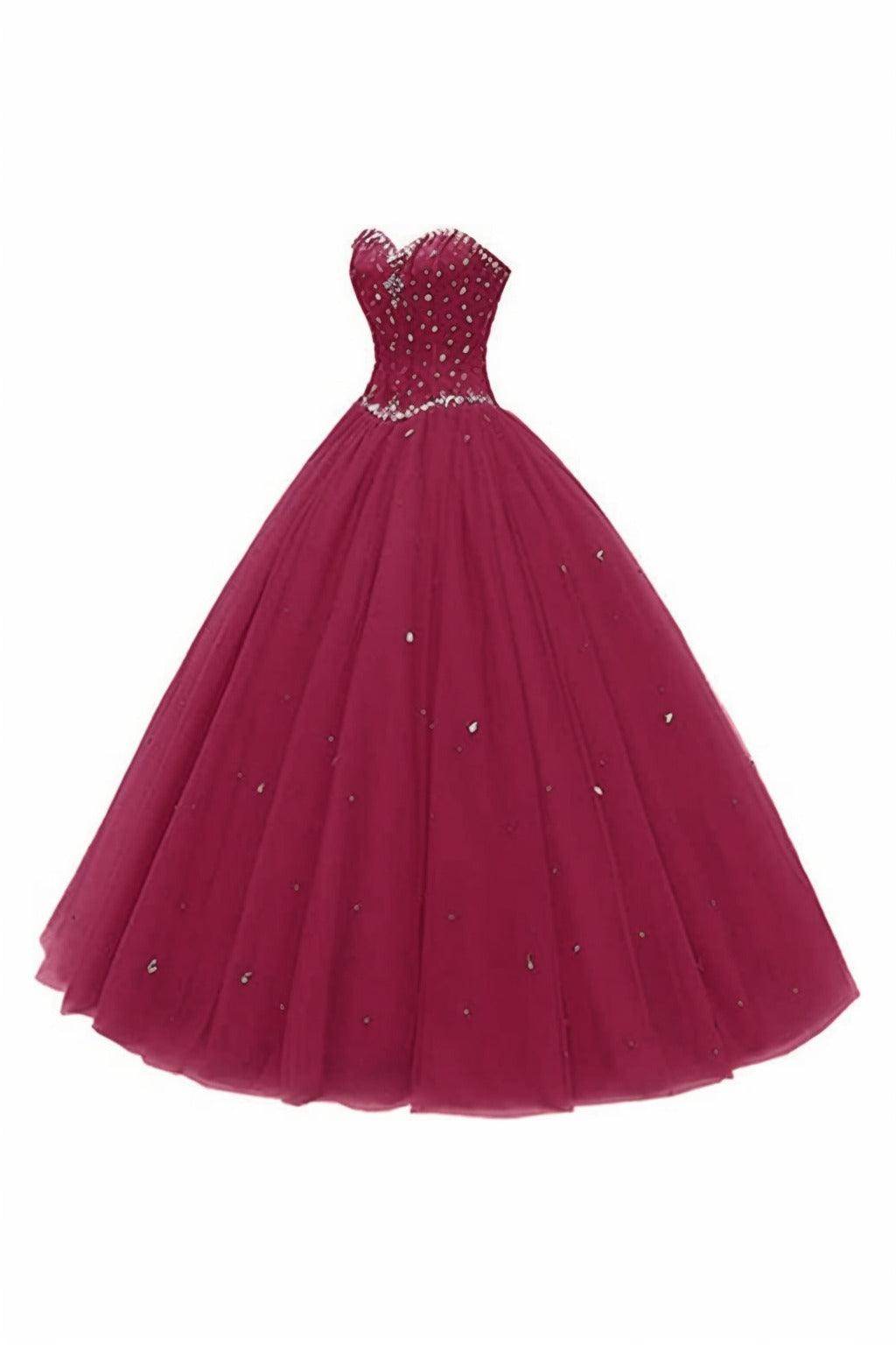 Elegant Princess Floor Length Tulle Prom Dress CS0425 - Perfect for Homecoming, Quinceañera & Formal Dances