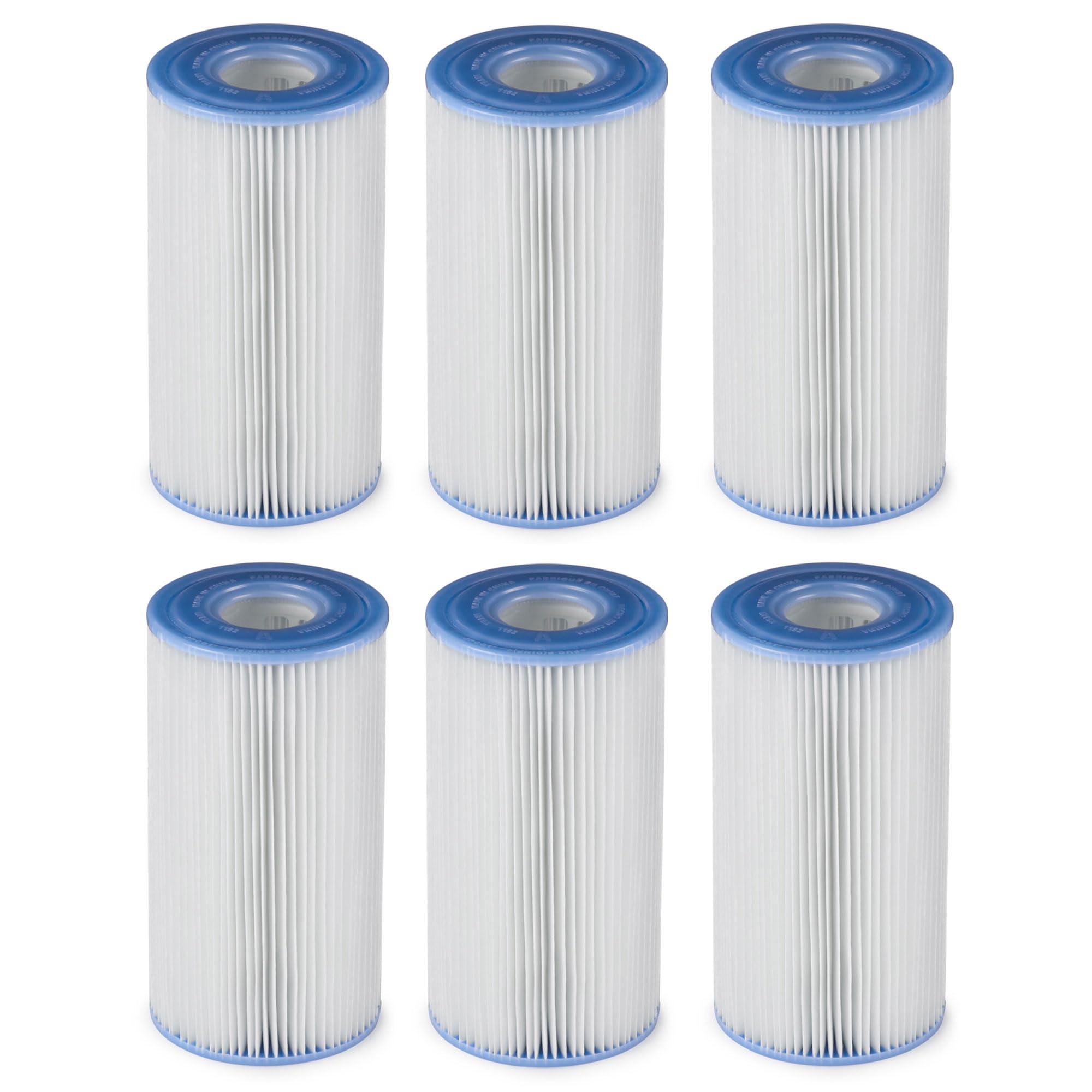 Intex Easy Set 18ft x 48in Round Inflatable Above Ground Swimming Pool with Filter Pump | Includes Ladder, Pool Cover & 6 Filter Cartridges | Durable Blue Family Pool for Backyard, Summer Fun & Outdoor Relaxation