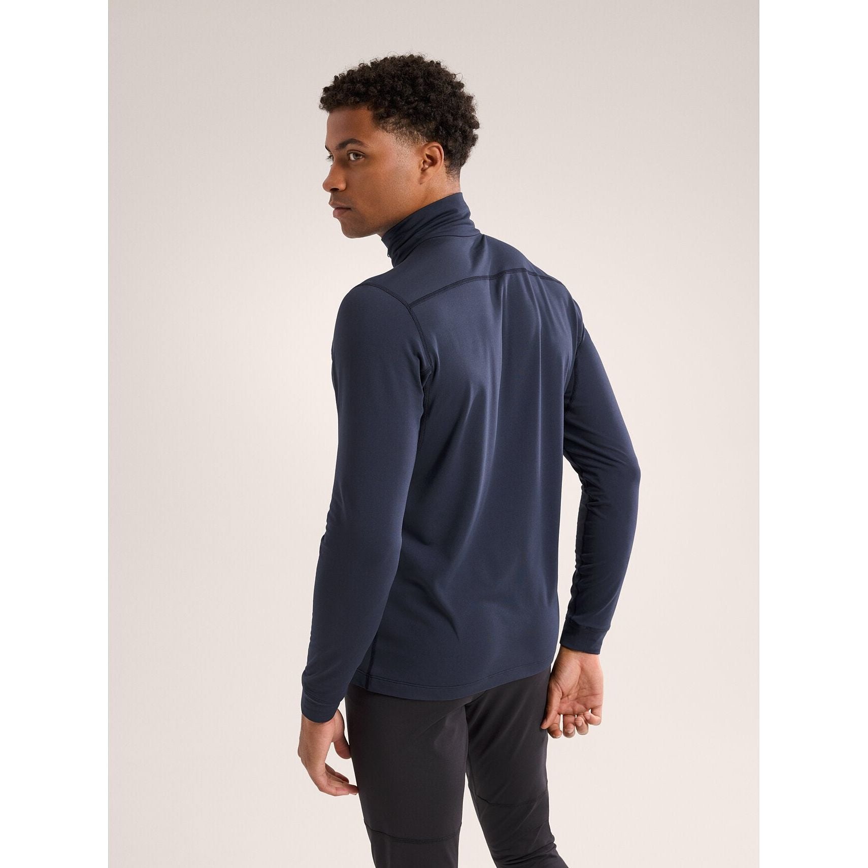 Arc'teryx Men's Rho LT Zip Neck Base Layer - Lightweight Merino Wool Thermal Shirt for Hiking, Skiing & Outdoor Activities