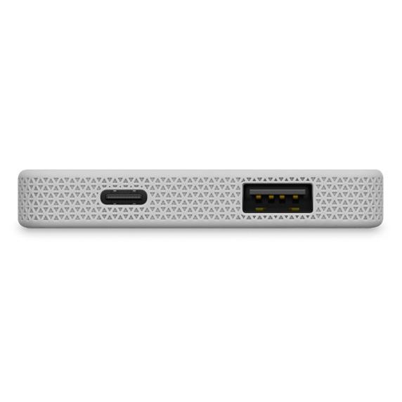mophie 5000mAh Power Bank with USB-C - Portable Charger for iPhone, Android, AirPods & More | Perfect for Travel, Camping & Emergency Power Backup