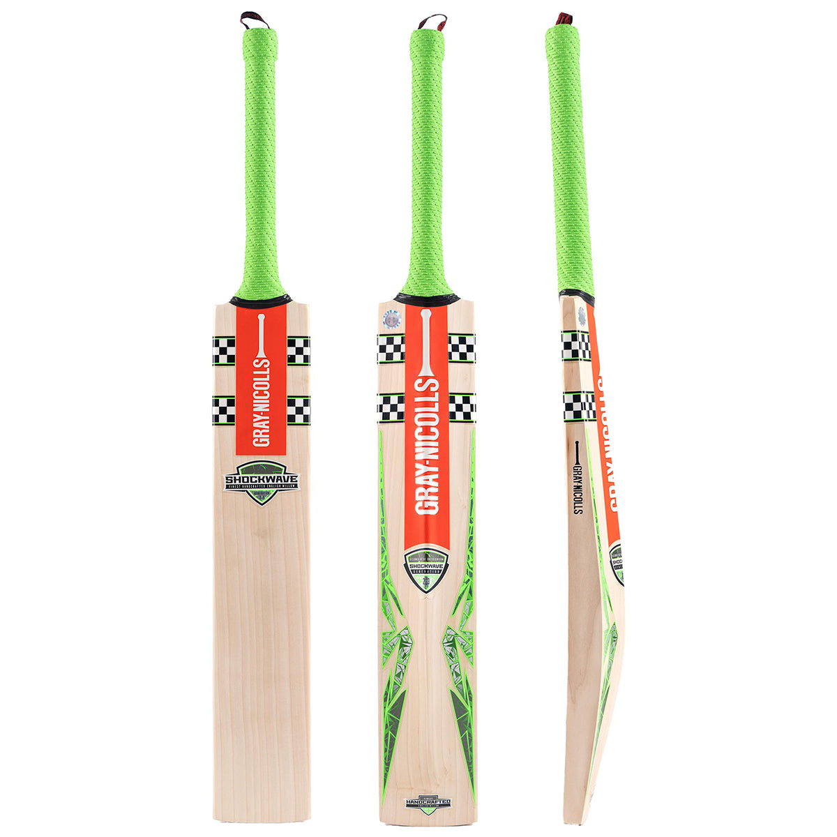 Gray Nicolls ShockWave Gen 2.3 300 Junior Cricket Bat - Lightweight & Durable for Youth Cricket Training & Matches