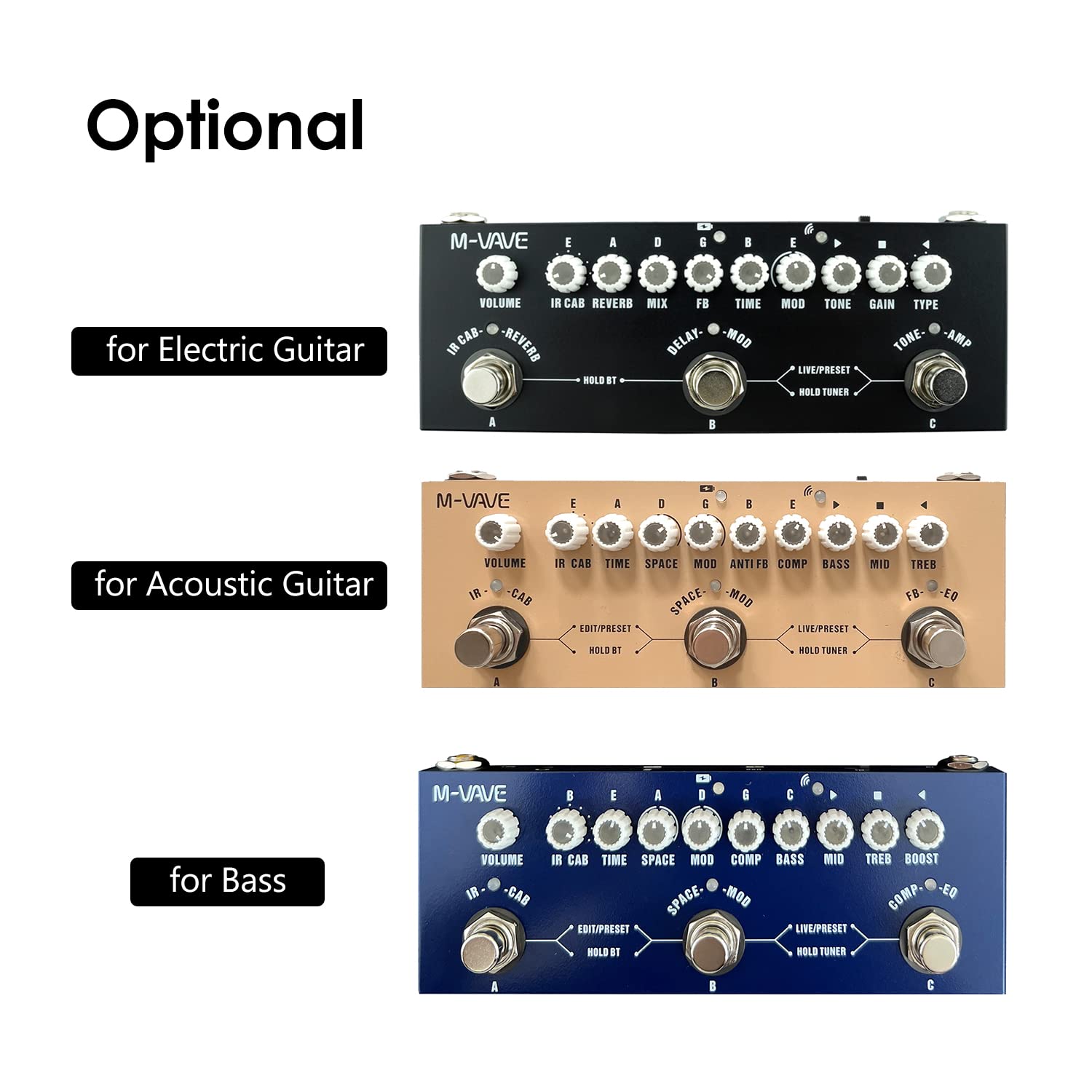 CUBE BABY Multi-Effects Pedal for Electric Guitar - Portable with Wireless Music Playback, Recording & Audio Interface - Perfect for Live Performances & Studio Recording