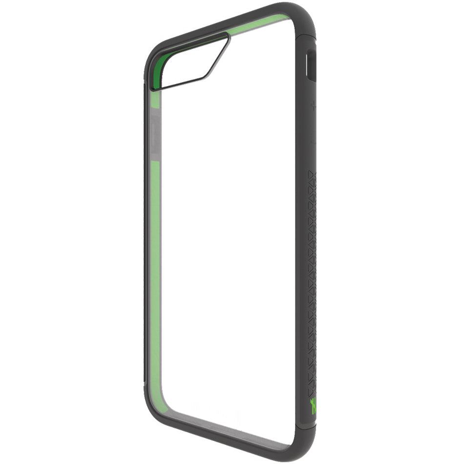 BodyGuardz Contact iPhone 7 Plus 8 Plus Clear Protective Case - Slim Shockproof Cover for Everyday Use & Outdoor Activities
