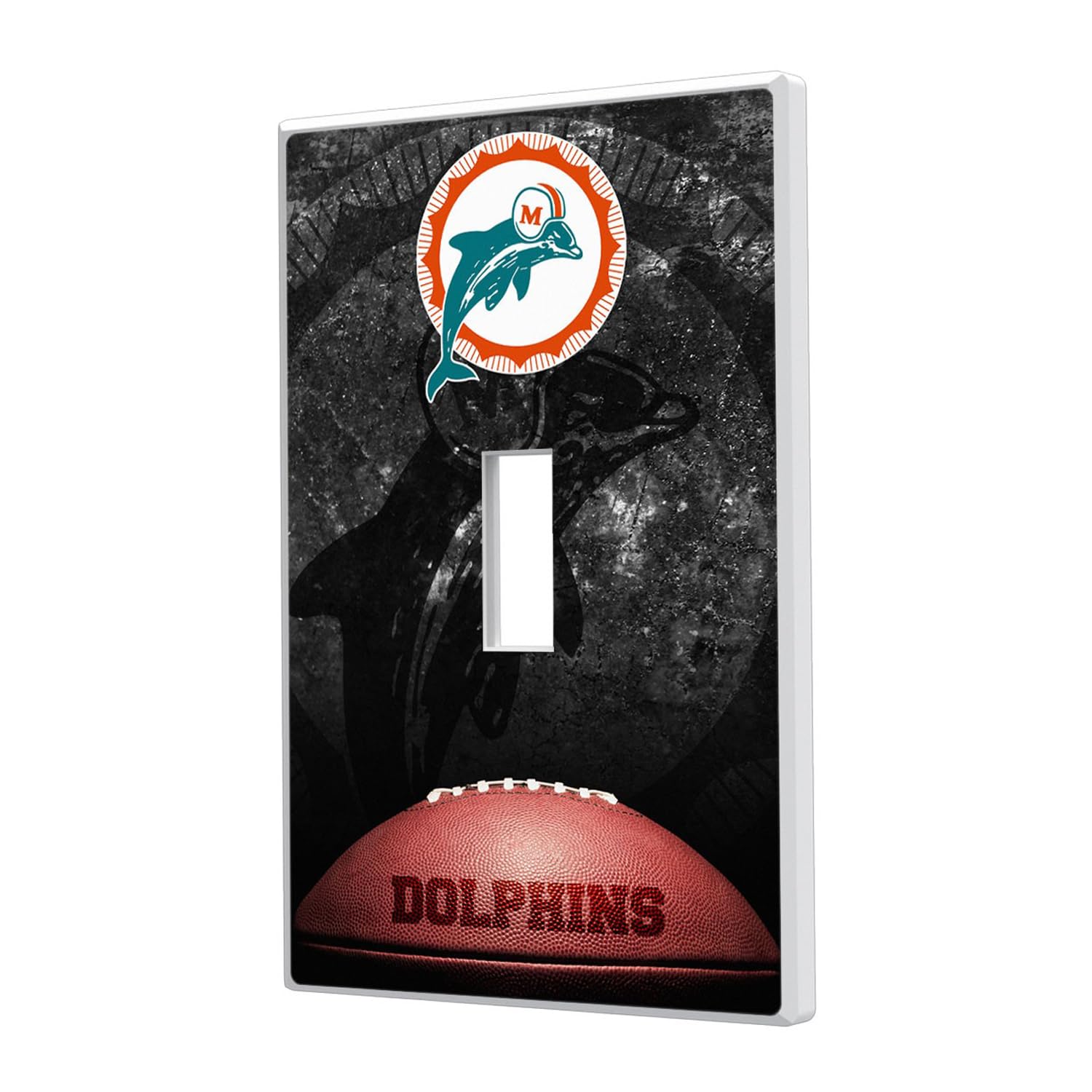 NFL Legendary Team Logo Light Switch Cover - Decorative Wall Plate for Game Room, Bedroom & Man Cave