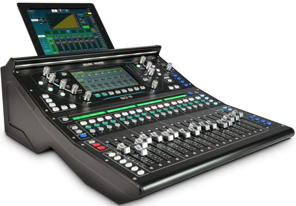 Allen & Heath SQ Series Detachable Tablet Bracket - Universal Mount for iPad & Android Tablets - Perfect for Live Sound Mixing, Studio Recording & DJ Setups