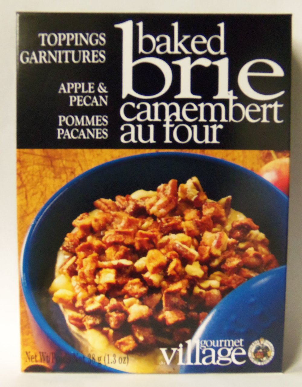 Gourmet Baked Brie Topping Mix - Apple & Pecan Flavor | Cheese Board Essential | Perfect for Holiday Parties & Charcuterie Boards