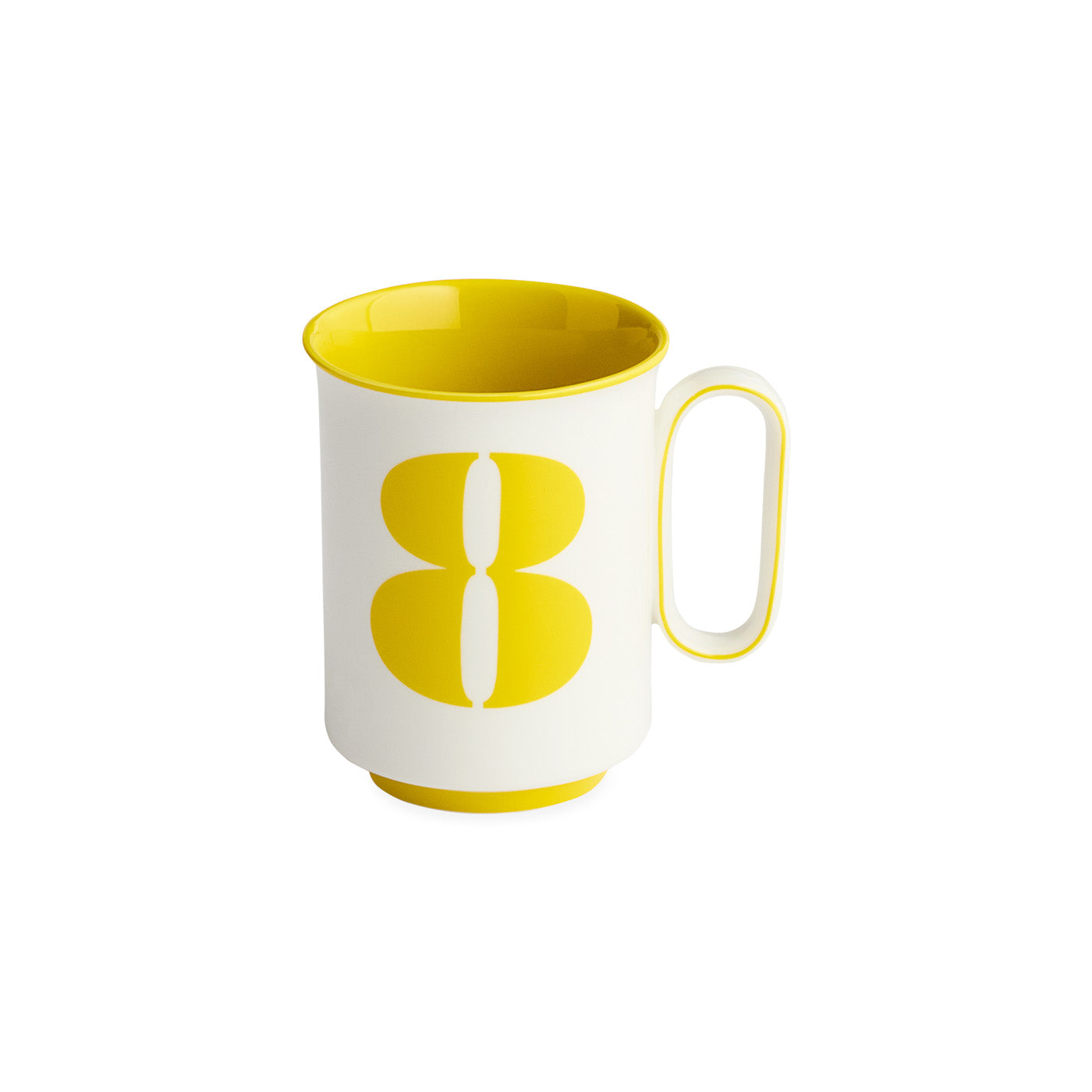 Lucky Number Coffee Mug - Ceramic Cup with Inspirational Numbers for Good Luck - Perfect for Home, Office, or Gift Giving