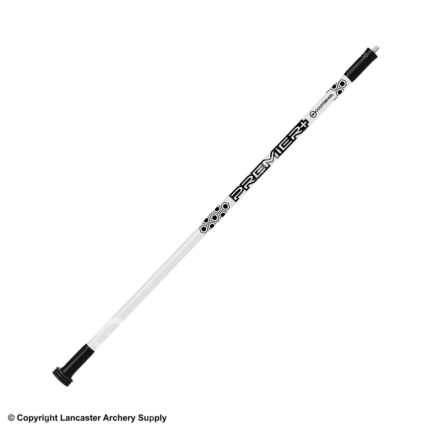 Bee Stinger Premier Plus Stabilizer with Countervail Technology - 27 Inch for Archery & Bow Hunting | Improve Accuracy & Reduce Vibration for Target Practice & Outdoor Sports