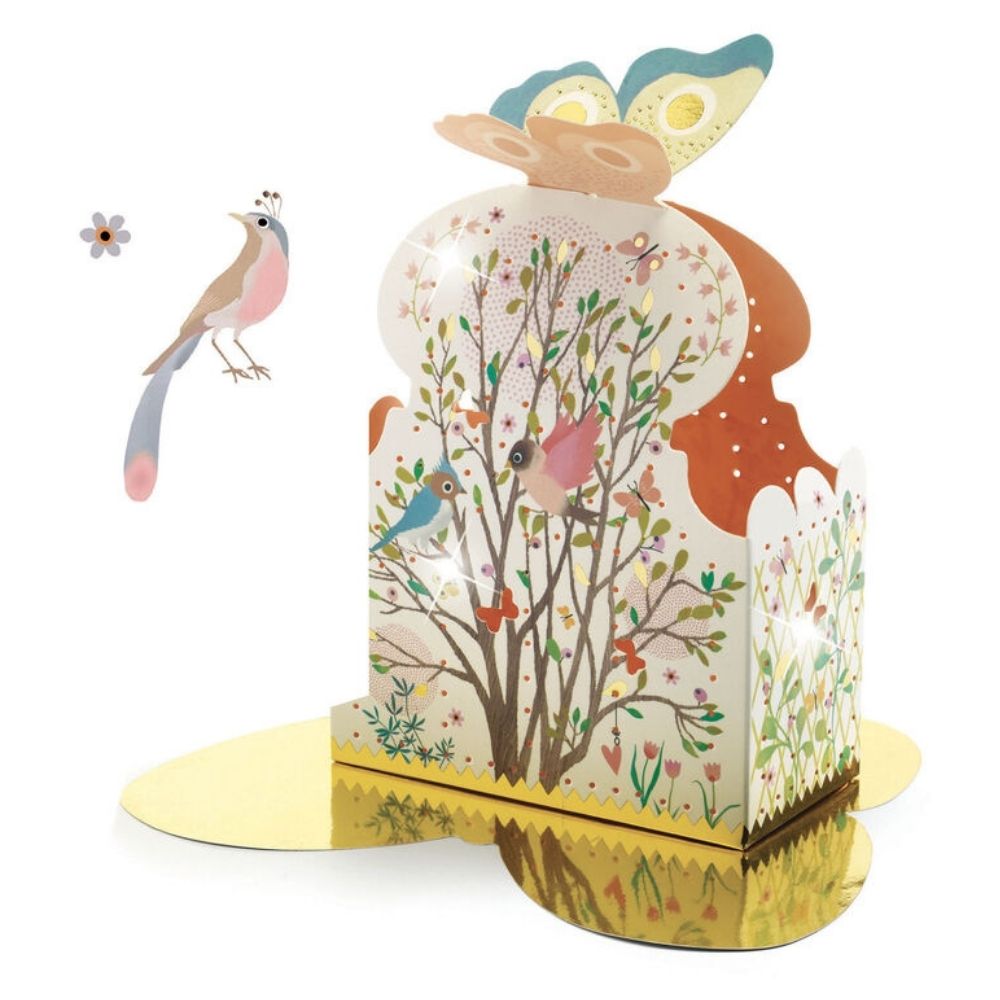 DIY Craft Kit - Djeco Create Your Own Lanterns for Kids | Fun Home Decoration & Party Lighting for Birthdays, Halloween, Christmas