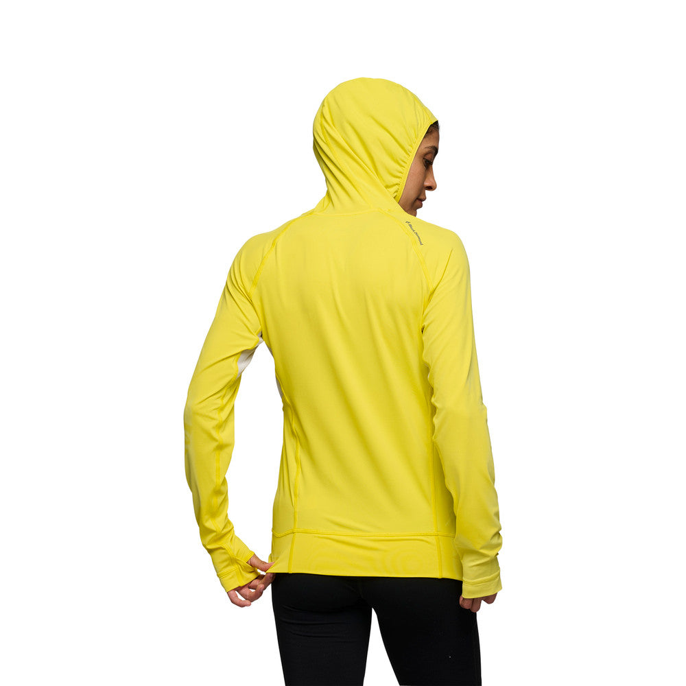 Alpenglow Pro Women's Hoody - Lightweight Fleece Jacket for Hiking, Running & Outdoor Activities - Warm & Comfortable Pullover for Cold Weather Adventures