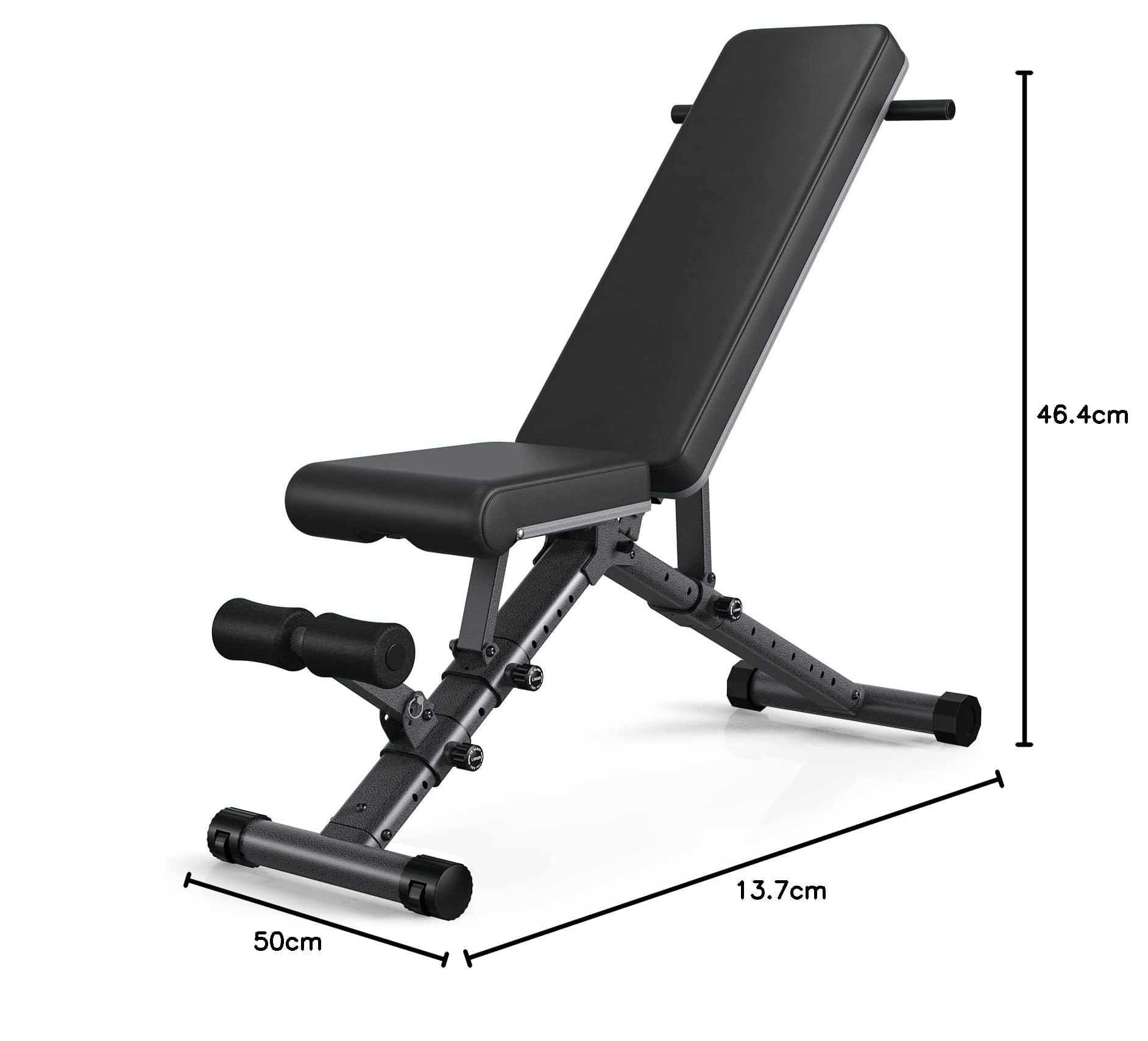 BARWING 90° Adjustable Weight Bench - 1000 LB Heavy Duty Incline Decline Workout Bench for Home Gym, Foldable Training Lifting Bench with Ultra Short Gap (2024 New Version) - Perfect for Strength Training, Bodybuilding & Home Fitness Workouts