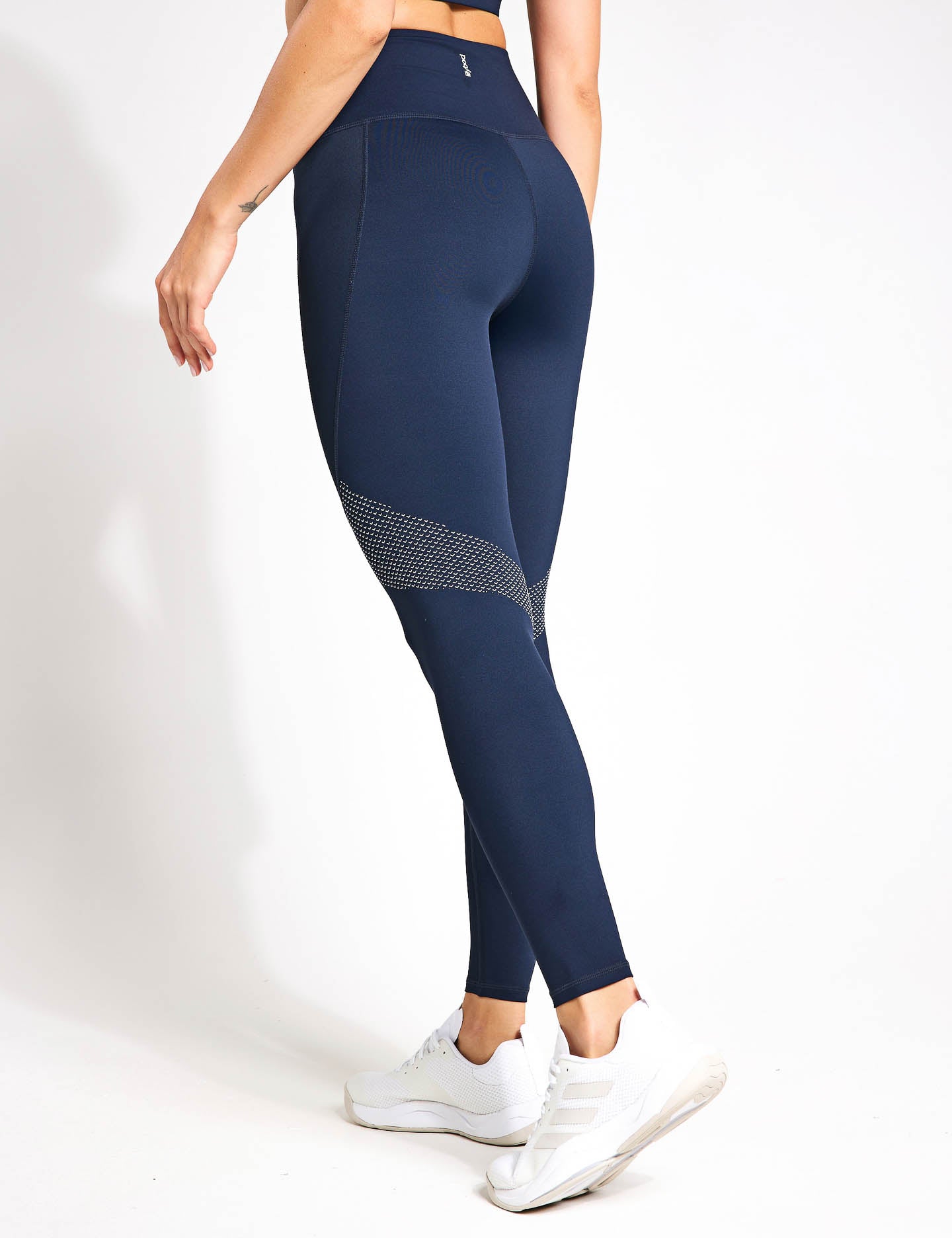 Dynamic Full Length Legging Sky Captain - High Waist Yoga Pants for Women, Workout Running Gym Tights - Perfect for Yoga, Pilates, Fitness & Everyday Wear