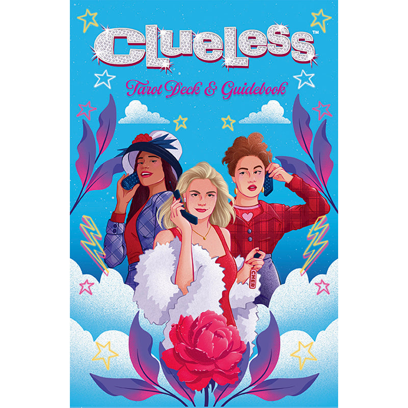 Clueless Tarot Deck and Guidebook Set - 78 Cards with Instruction Book for Beginners - Perfect for Divination, Meditation & Spiritual Growth