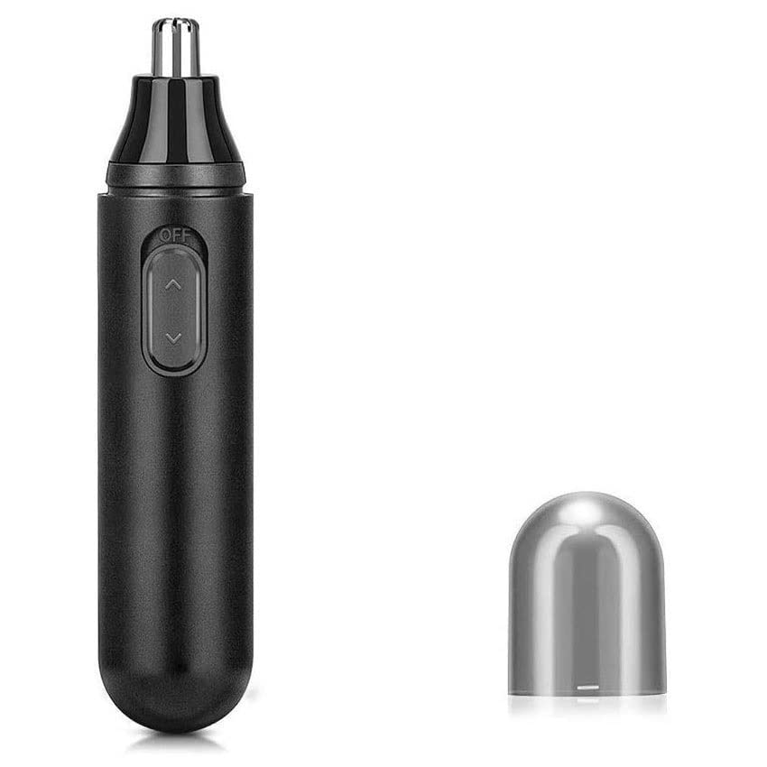 Professional Pain-Free Ear & Nose Hair Trimmer Clipper - Eyebrow & Facial Hair Grooming Kit for Men - Perfect for Travel, Home & Personal Grooming