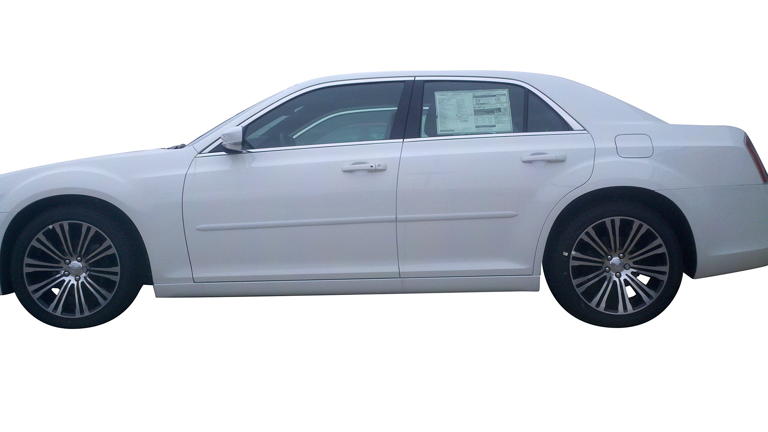 2012-2024 Chrysler 300 Custom Painted Body Side Moldings | OEM Factory Paint Match (PB8 & Other Color Codes) | Perfect for Car Protection & Style Enhancement