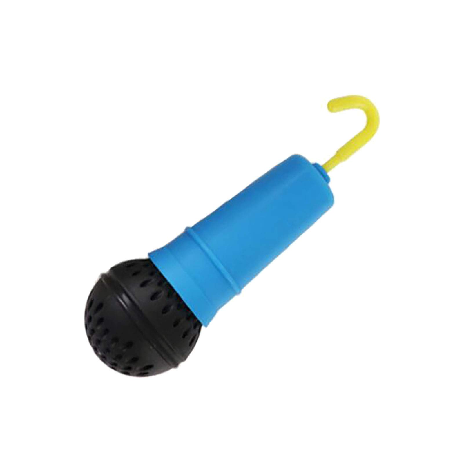 Creative Silicone Tea Infuser & Microphone-Shaped Snack Organizer - Blue Kitchen Storage for Loose Leaf Tea, Spices & Snacks - Perfect for Tea Lovers, Home Bars & Party Snack Displays