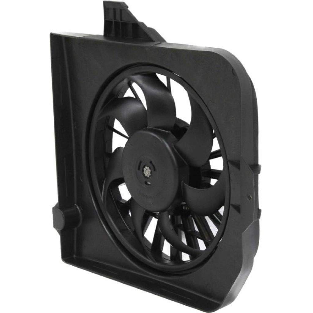 2001-2003 Chrysler Voyager Radiator Cooling Fan - Single Fan Replacement Part CH3113102 4809170AF - Perfect for Engine Overheating Prevention & AC Performance