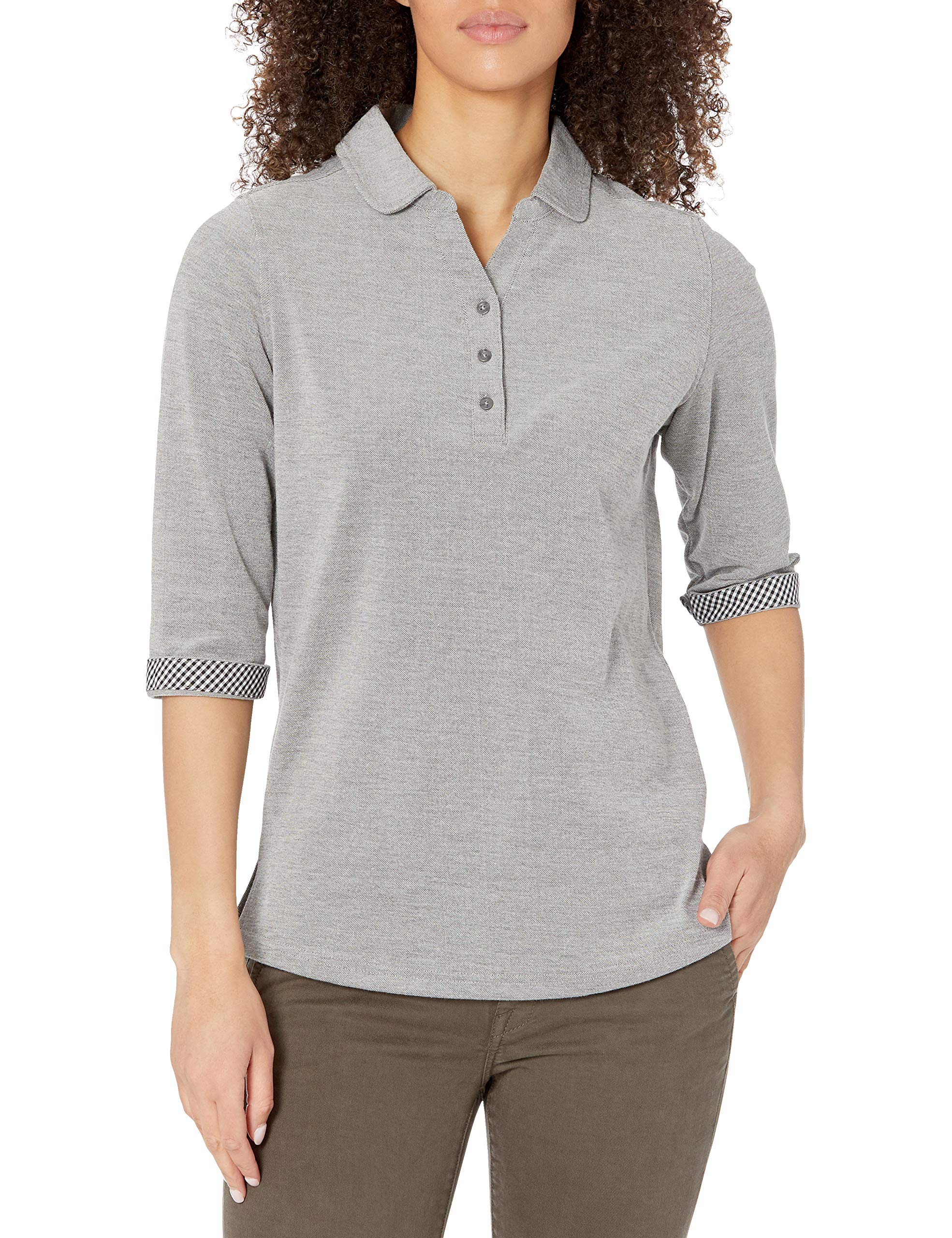 Charles River Apparel Women's Naugatuck Long Sleeve Button Down Shirt - Casual & Comfortable Flannel Shirt for Women, Perfect for Outdoor Activities, Work & Everyday Wear