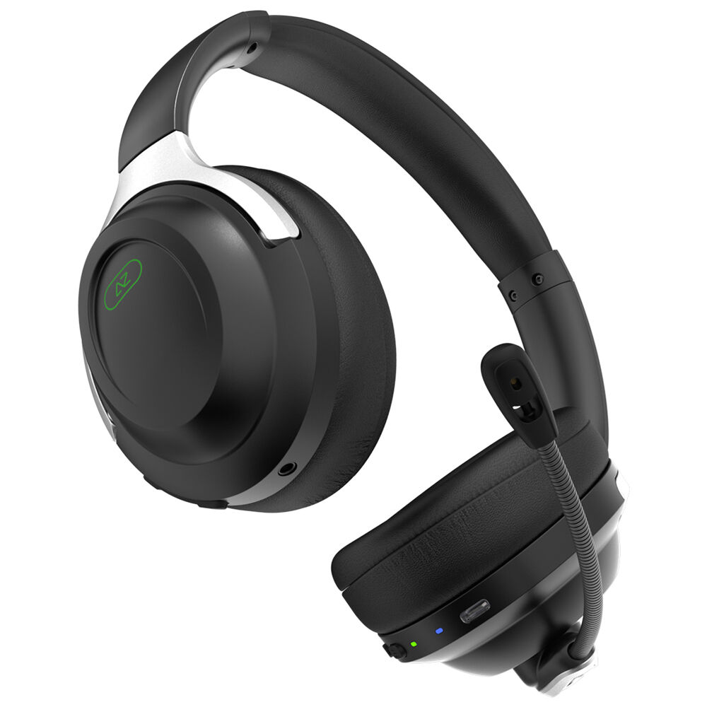 AceZone A Spire Hybrid ANC Gaming Headset - Wireless Noise Cancelling Headphones for PC, PS5, Xbox & Mobile - Perfect for Competitive Gaming & Streaming