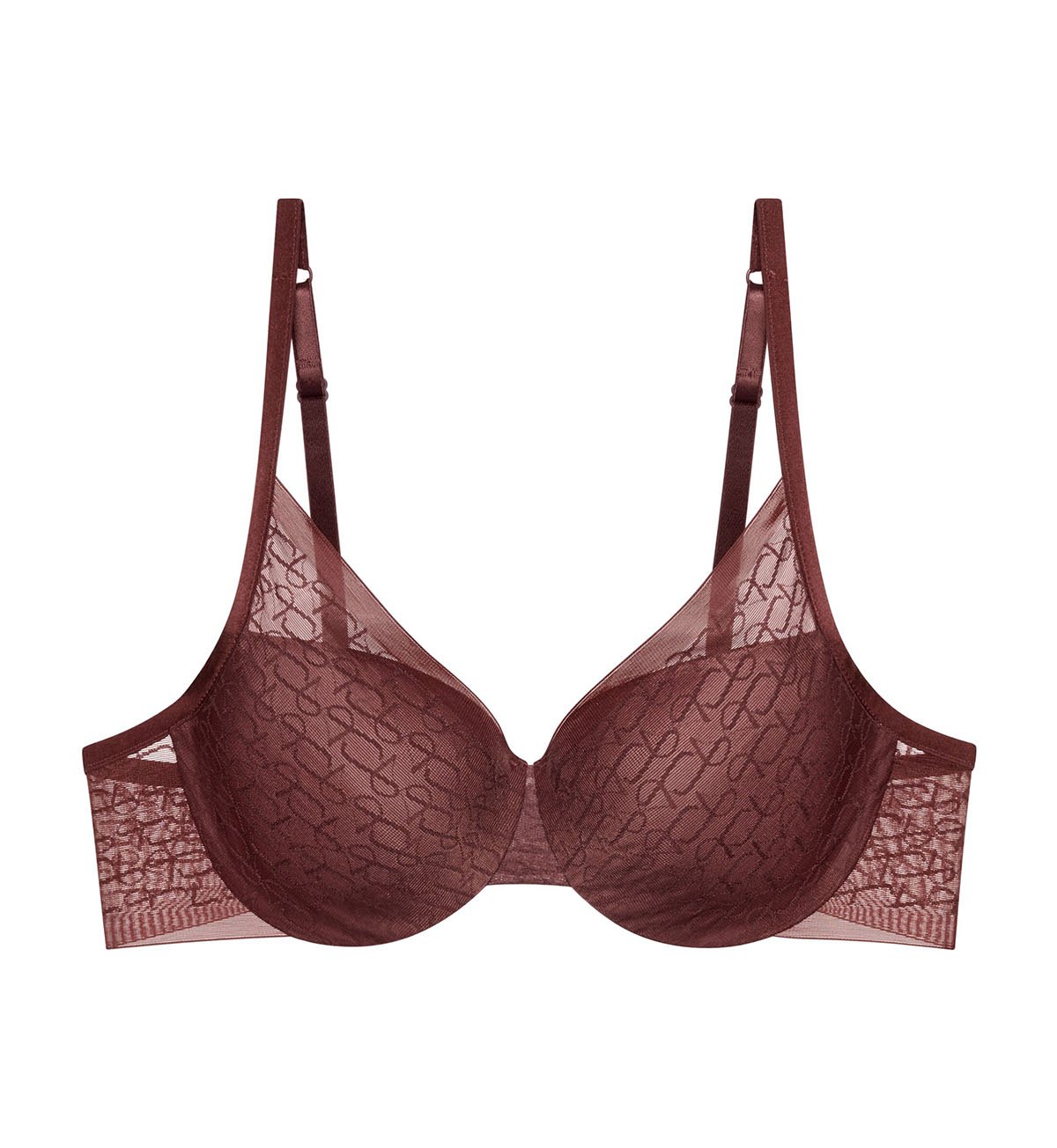 Signature Sheer Wired Padded Bra - Comfortable Lace Underwire Push Up Bra for Women - Perfect for Everyday Wear, Date Nights & Special Occasions