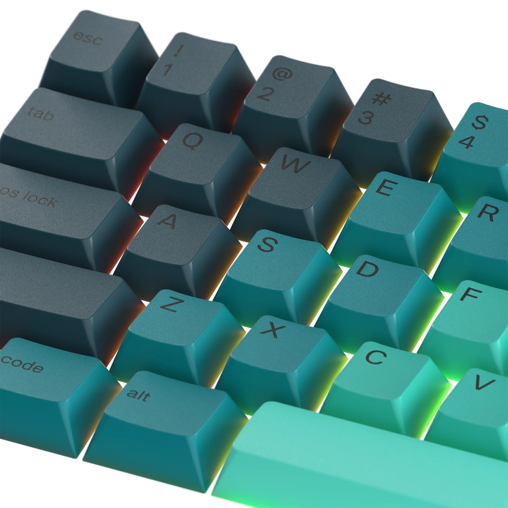 Rainforest Themed Keycaps for Mechanical Keyboards - Customizable, Durable & Aesthetic - Perfect for Gaming, Typing & Office Use