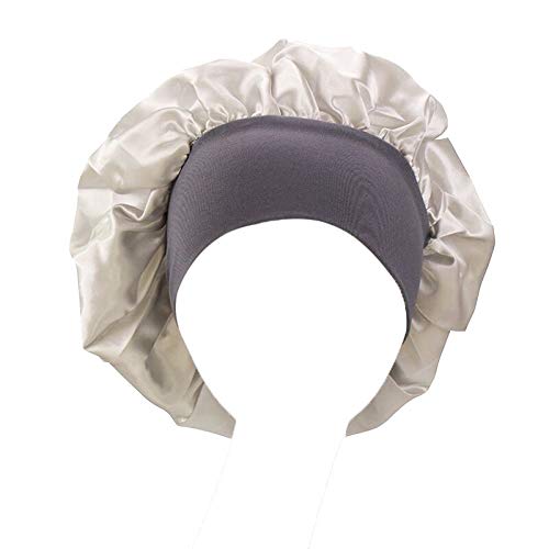 Soft Satin Chemo Cap for Women - Breathable Wide Brim Baseball Hat for Hair Loss & Sleeping - Comfortable Headwear for Cancer Patients, Alopecia & Post-Surgery Recovery (Ideal for Hospital, Home & Outdoor Use)